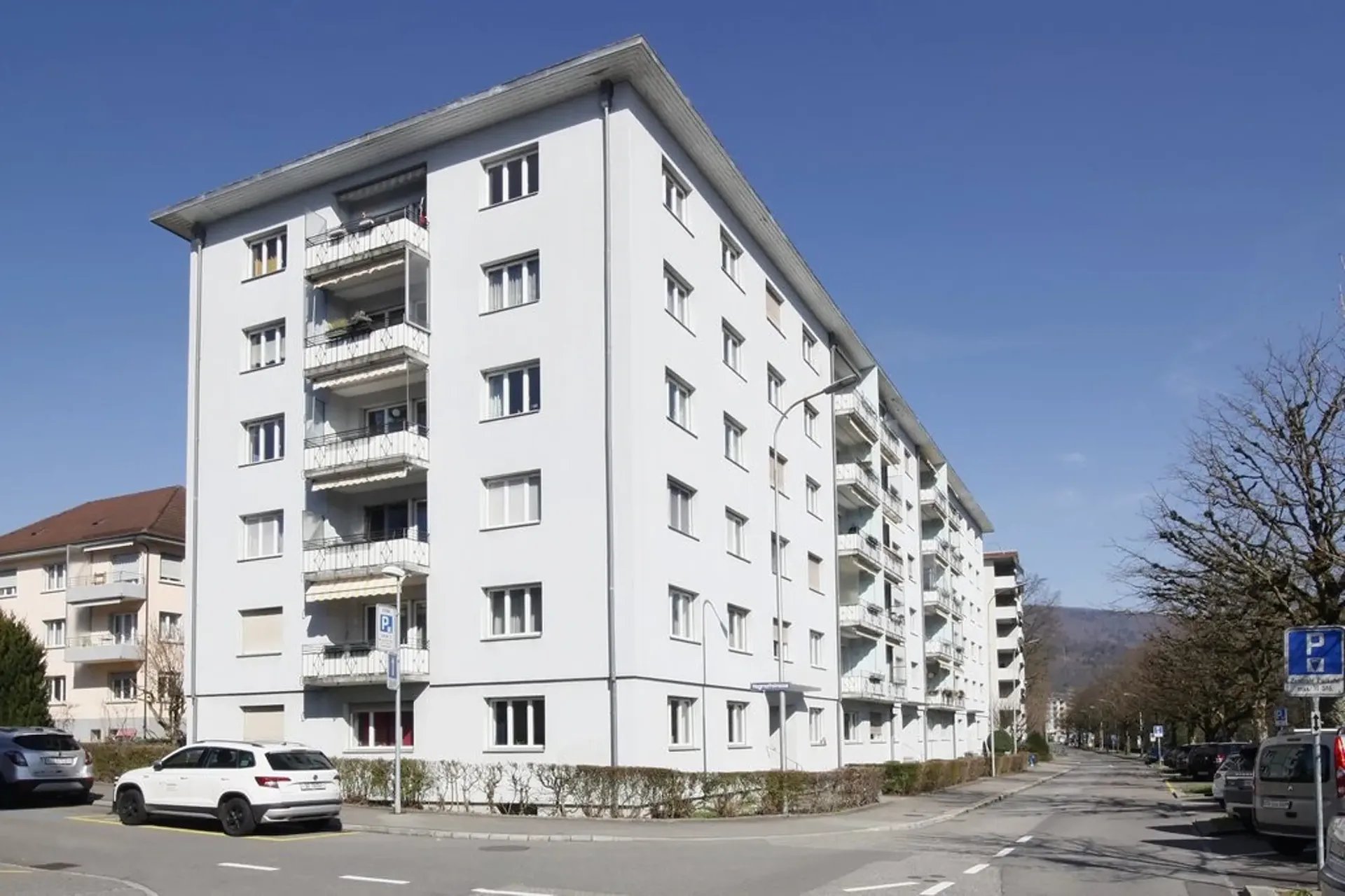 Die Aare direkt vor der Haustür!
