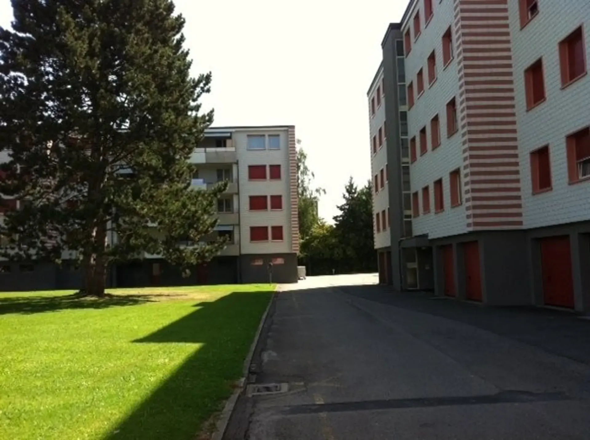 Zuhause neben der Sense