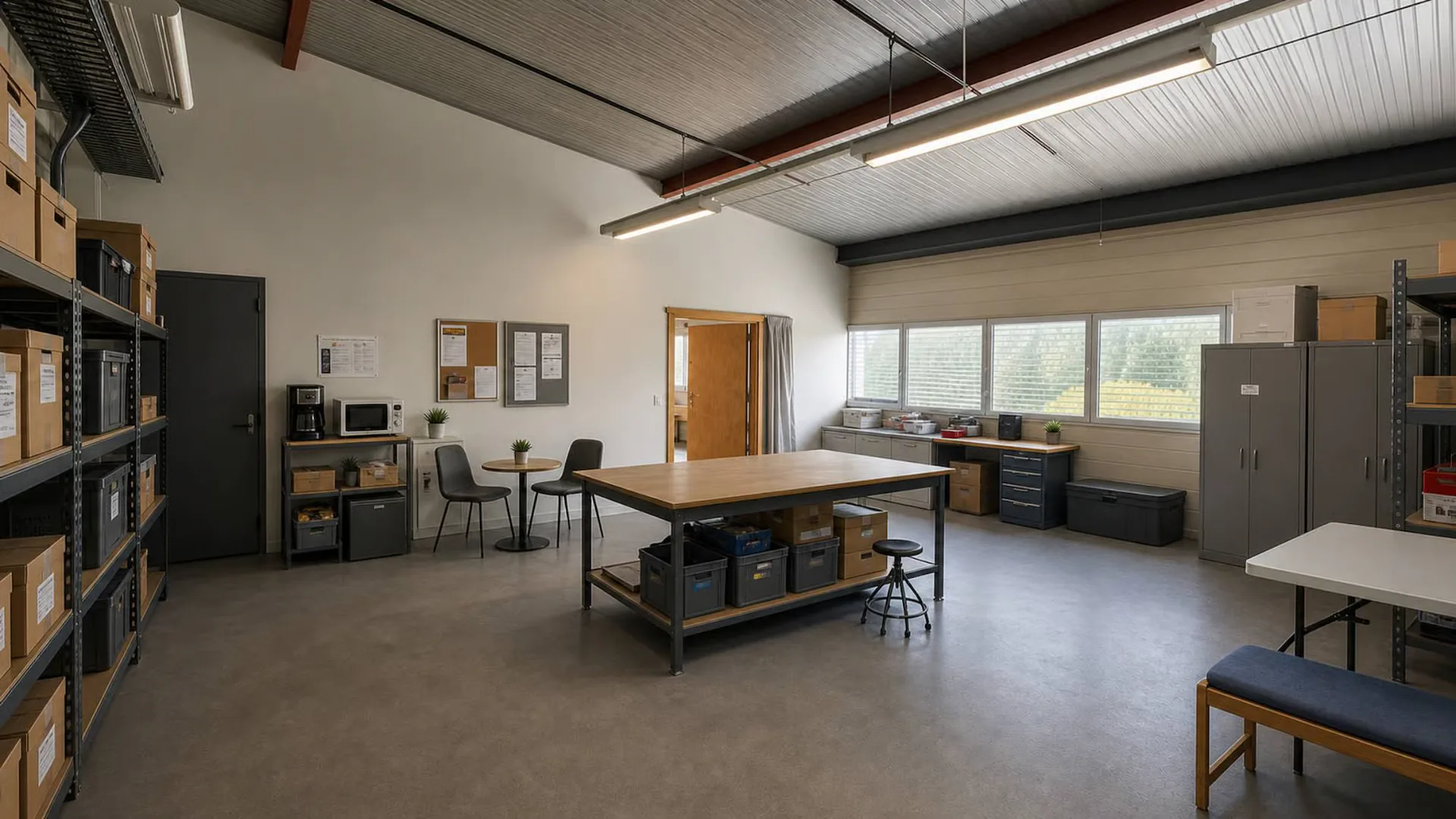 Fläche von Atelier-Showroom ideal in der Peripherie von Bussigny gelegen