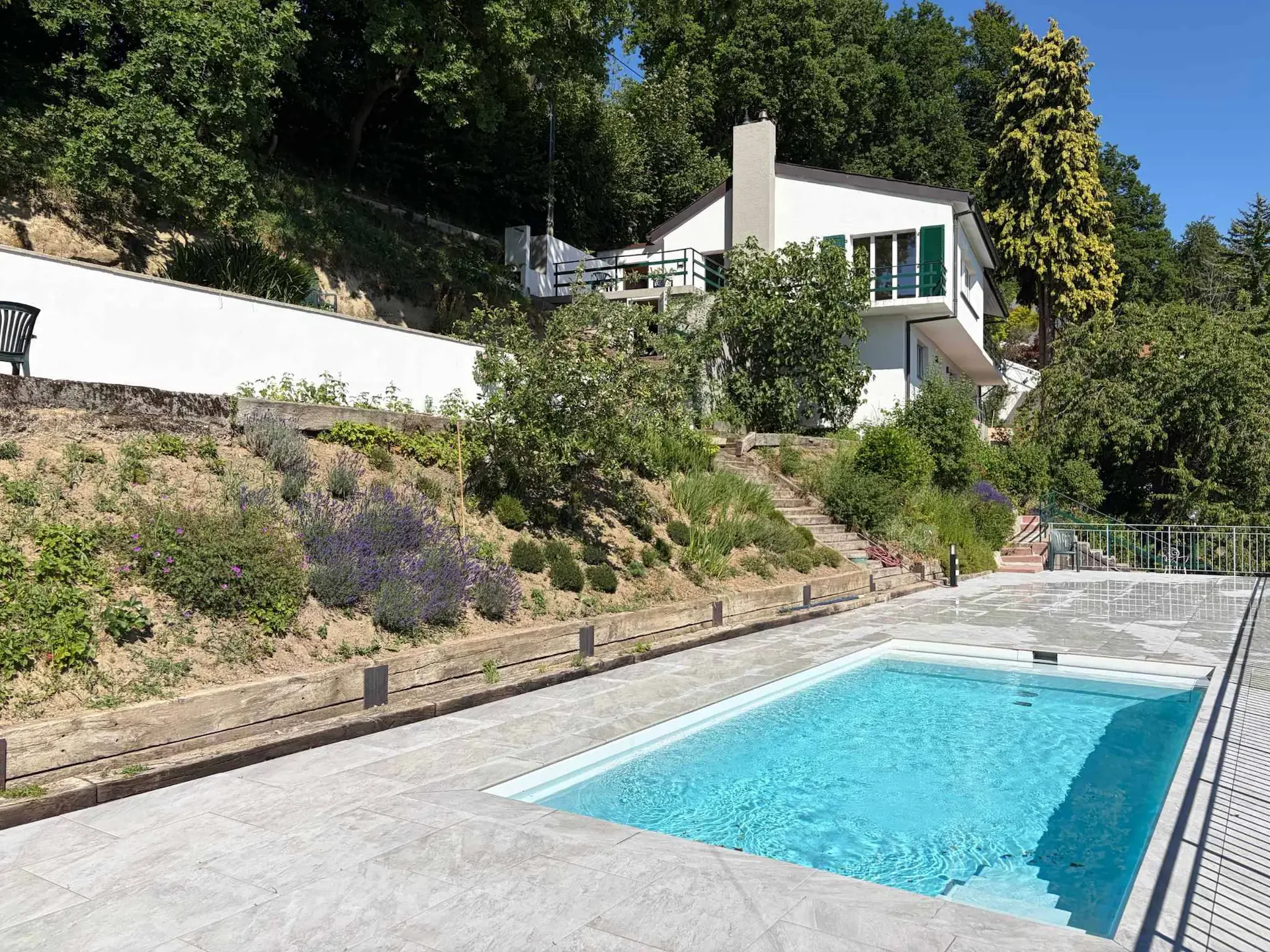 Magnifica villa con piscina a Epalinges