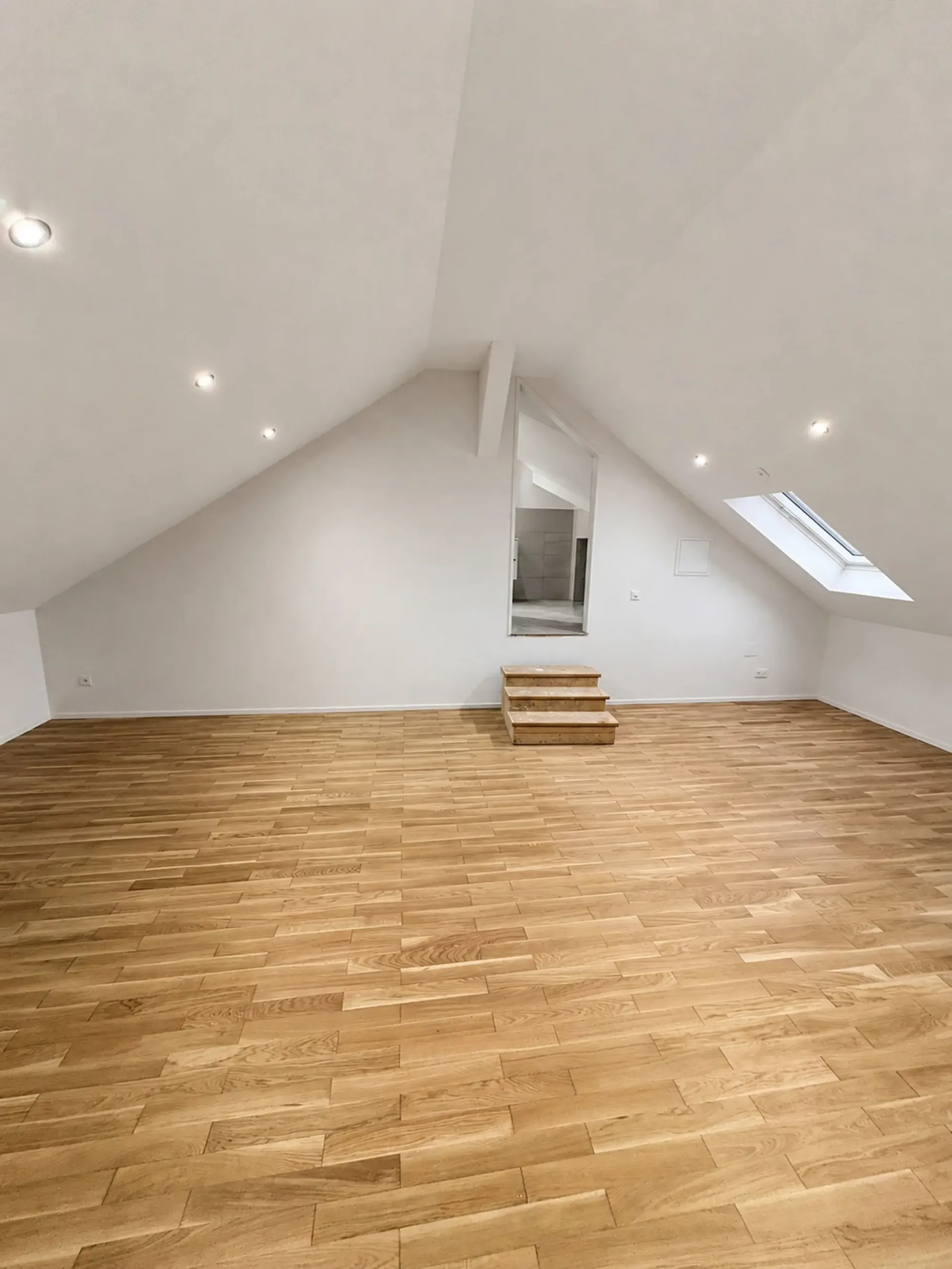 Renovated, modern 1.5-room attic apartment in Sevelen