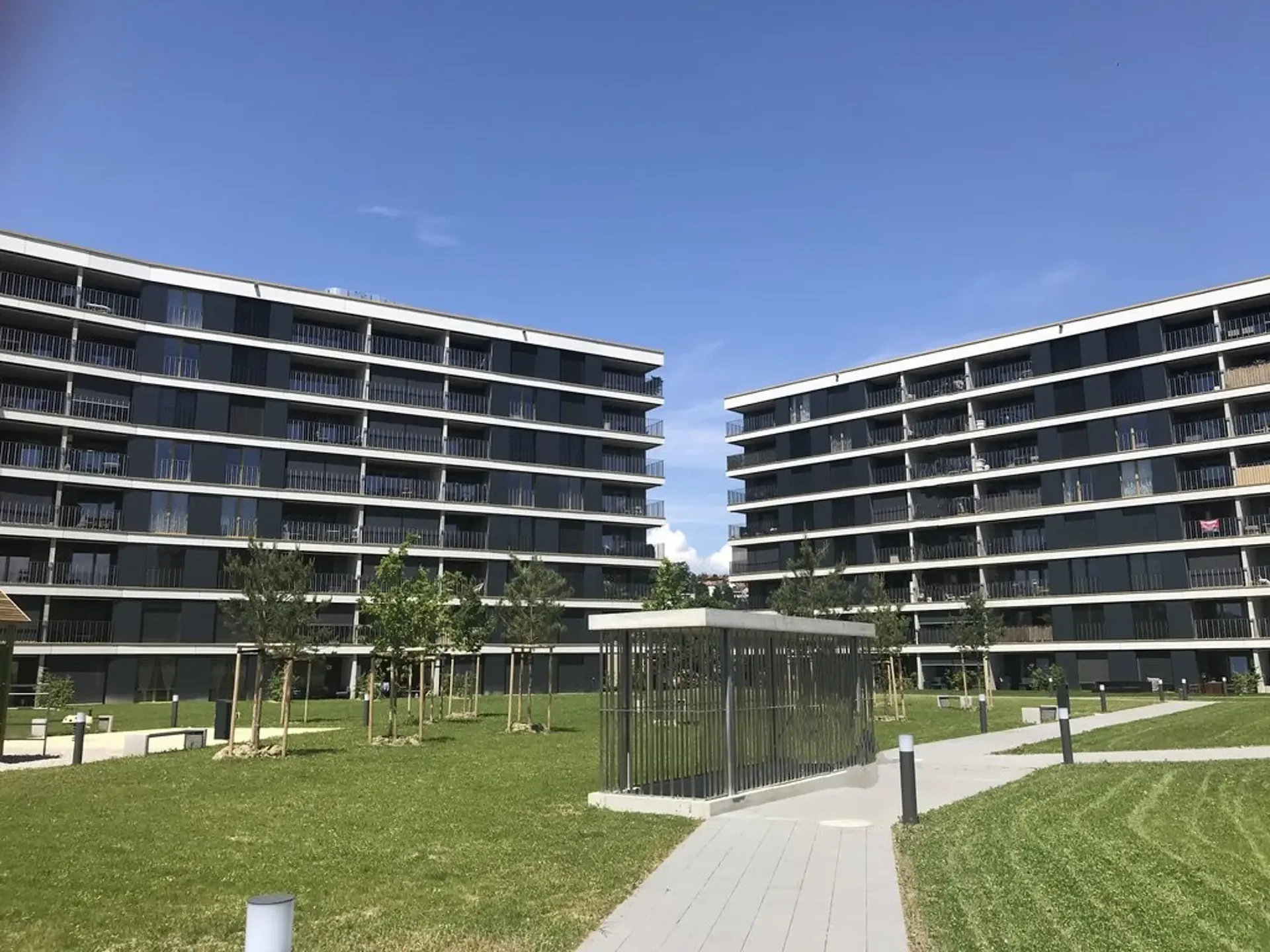 Ein grünes Oasen mitten im Westen von Lausanne