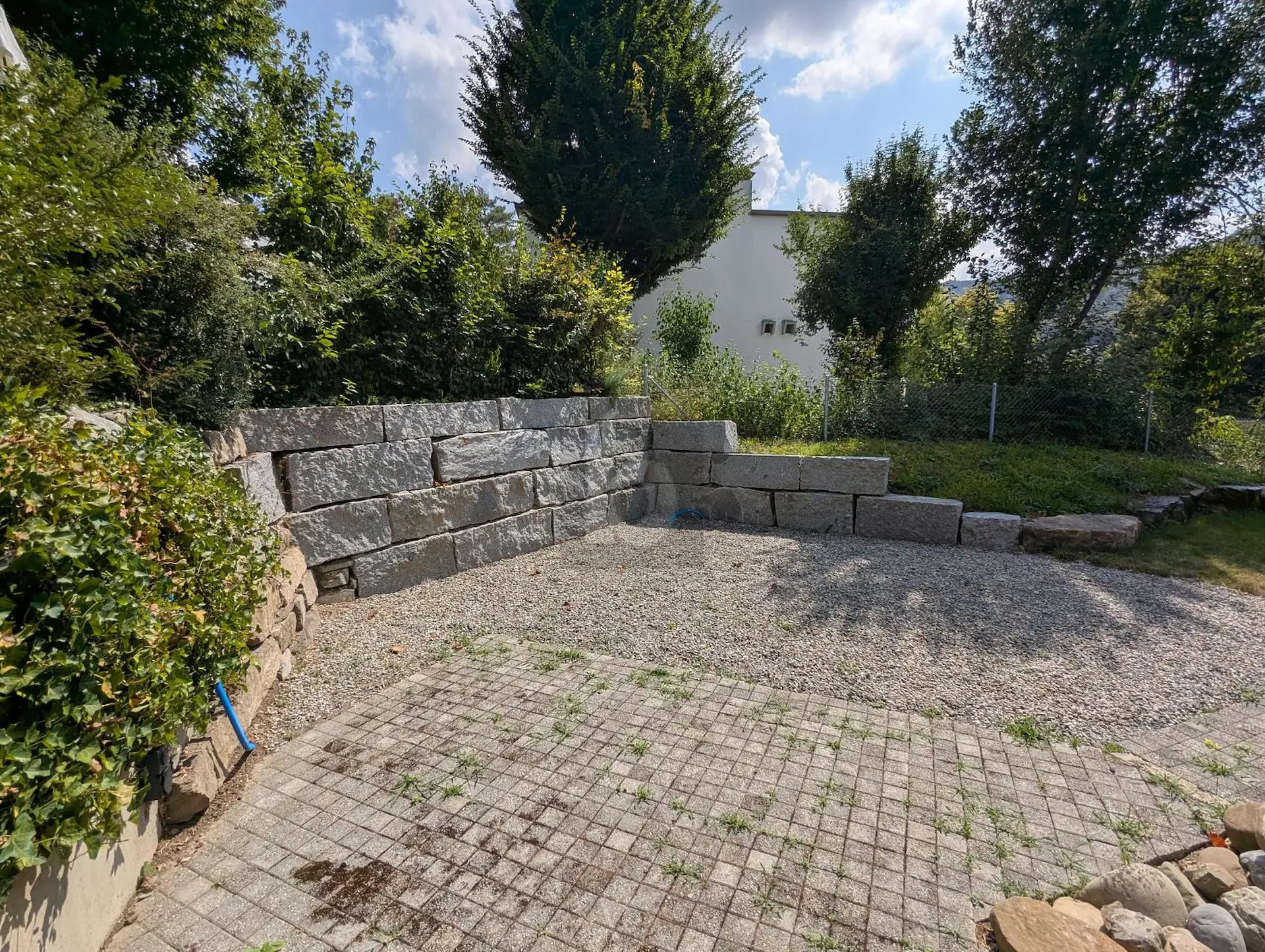 Piano terra con giardino a sud - progettabile individualmente