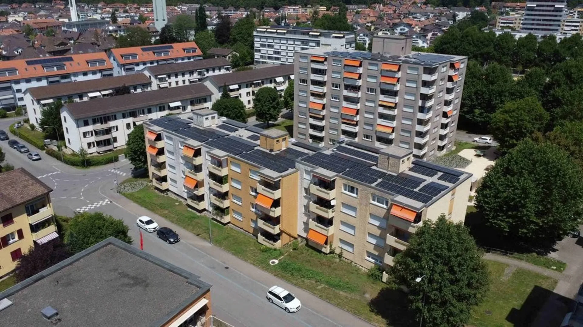 Zentraler Einstellhallenplatz in Olten