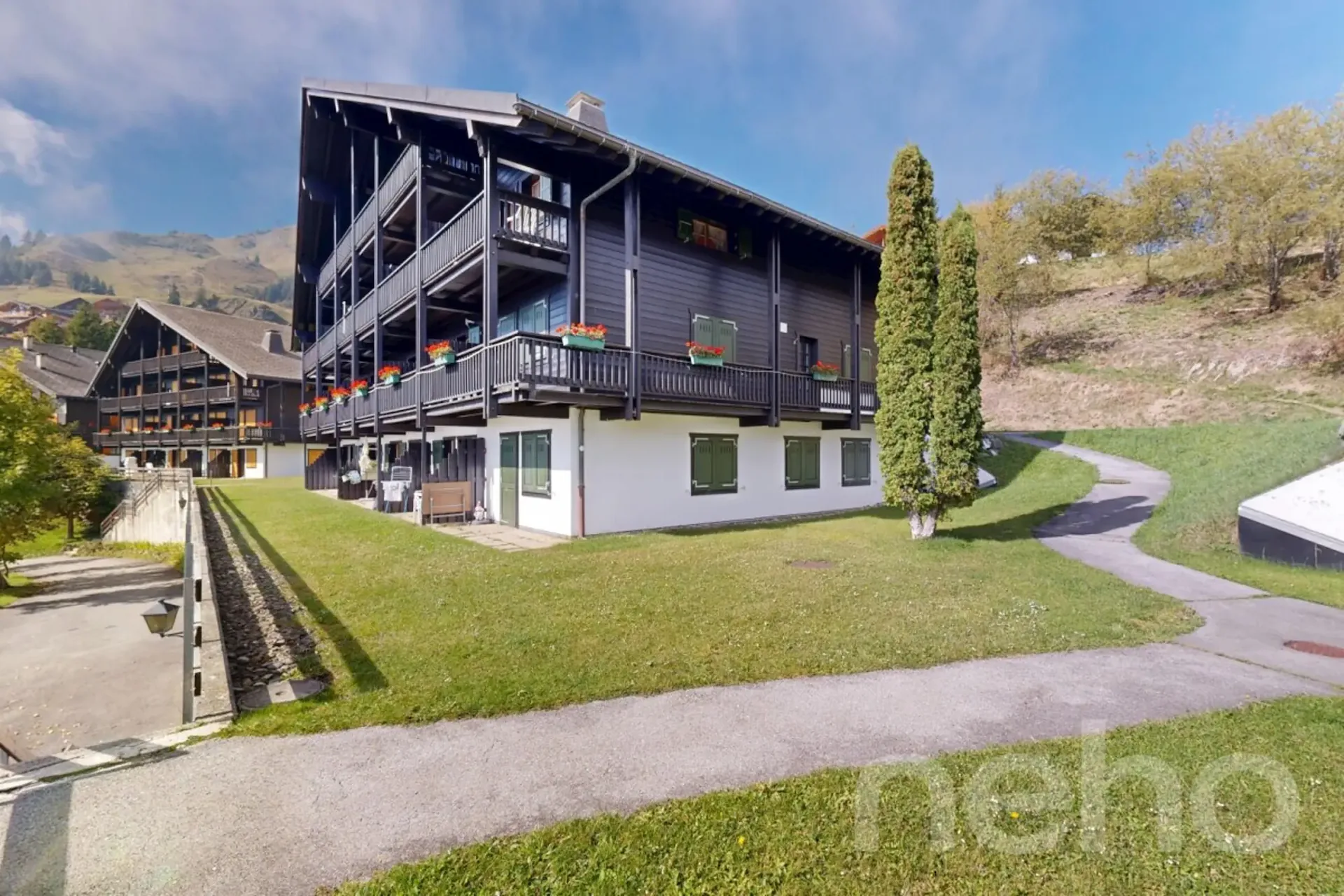 3-bedroom apartment facing the Dents du Midi - Champoussin