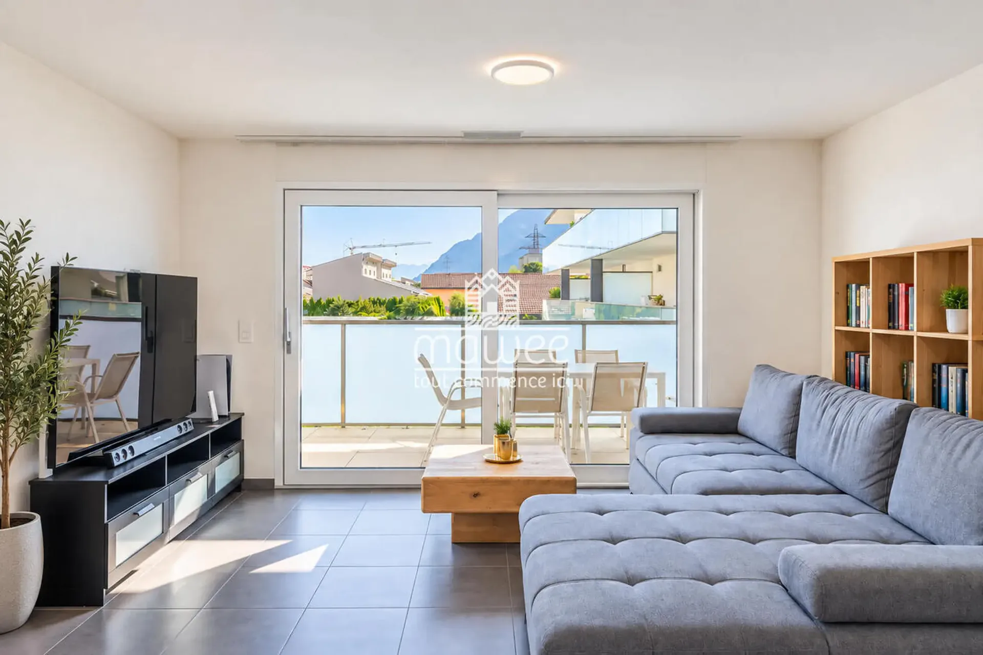 2.5 rooms with private pool in Saxon - A true gem