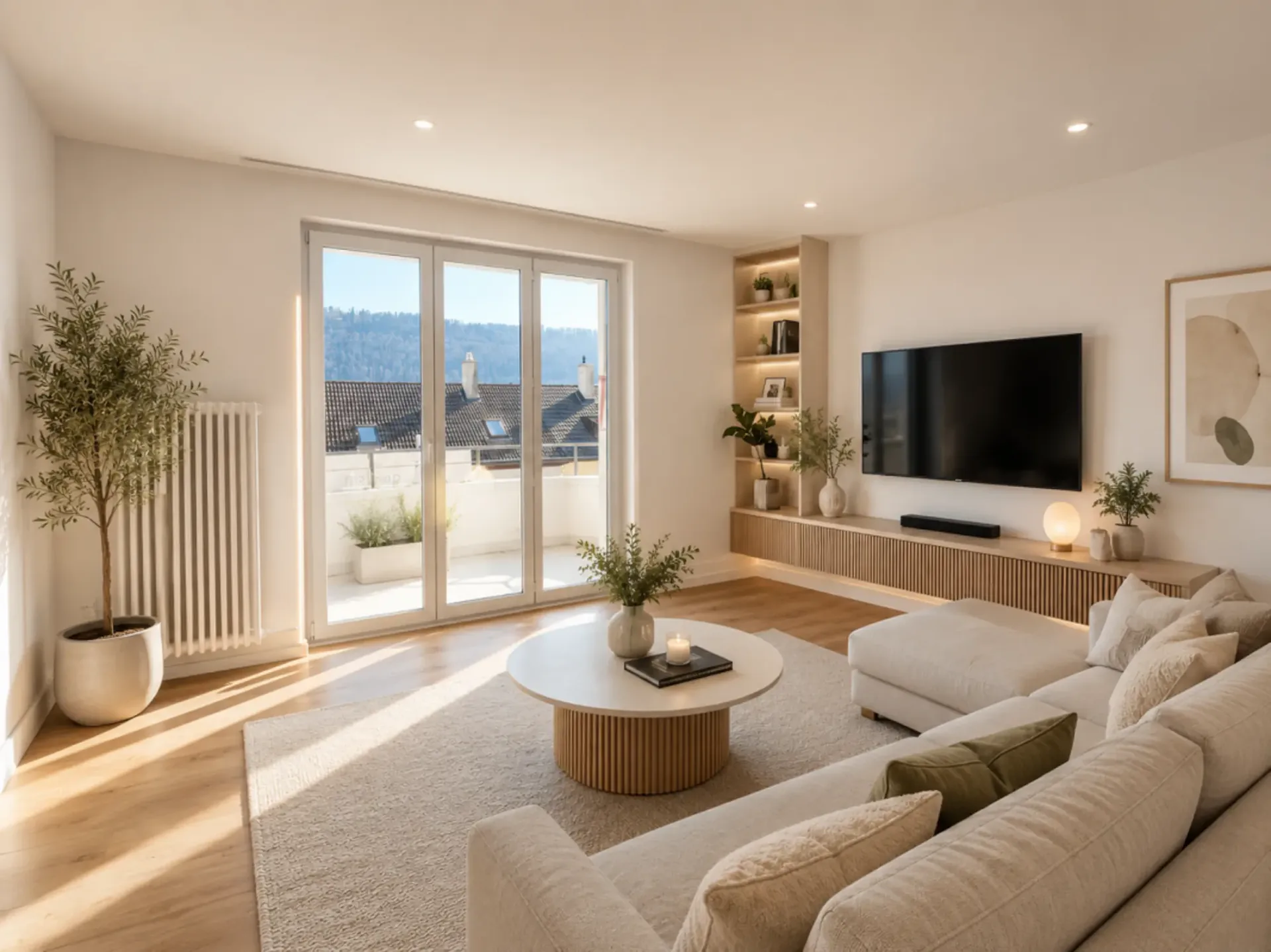 Sankt Imier, superbe Apartment mit 3.5 Zimmern im 2. Stock mit Balkon