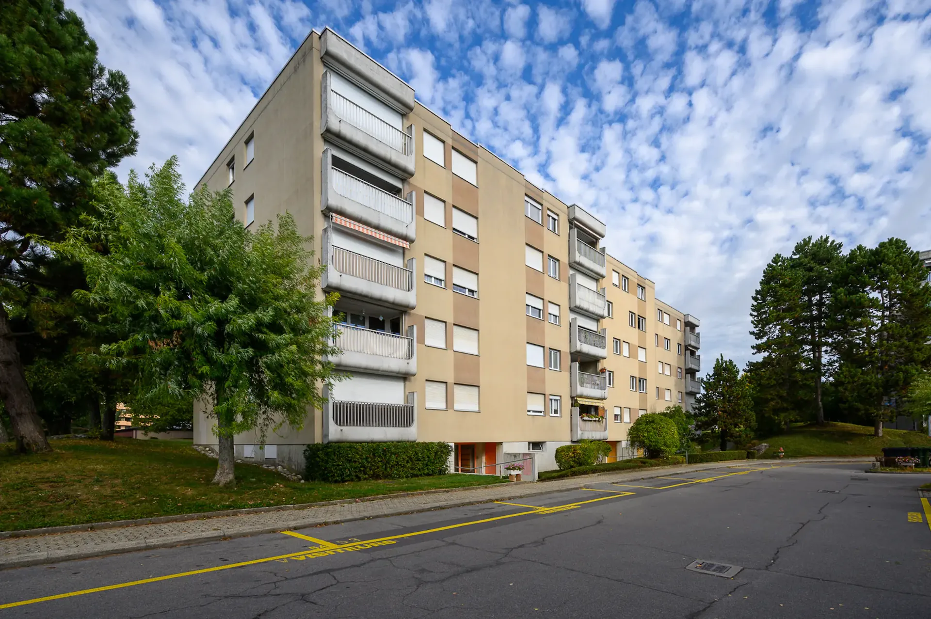 Parkplatz in Innenhof
