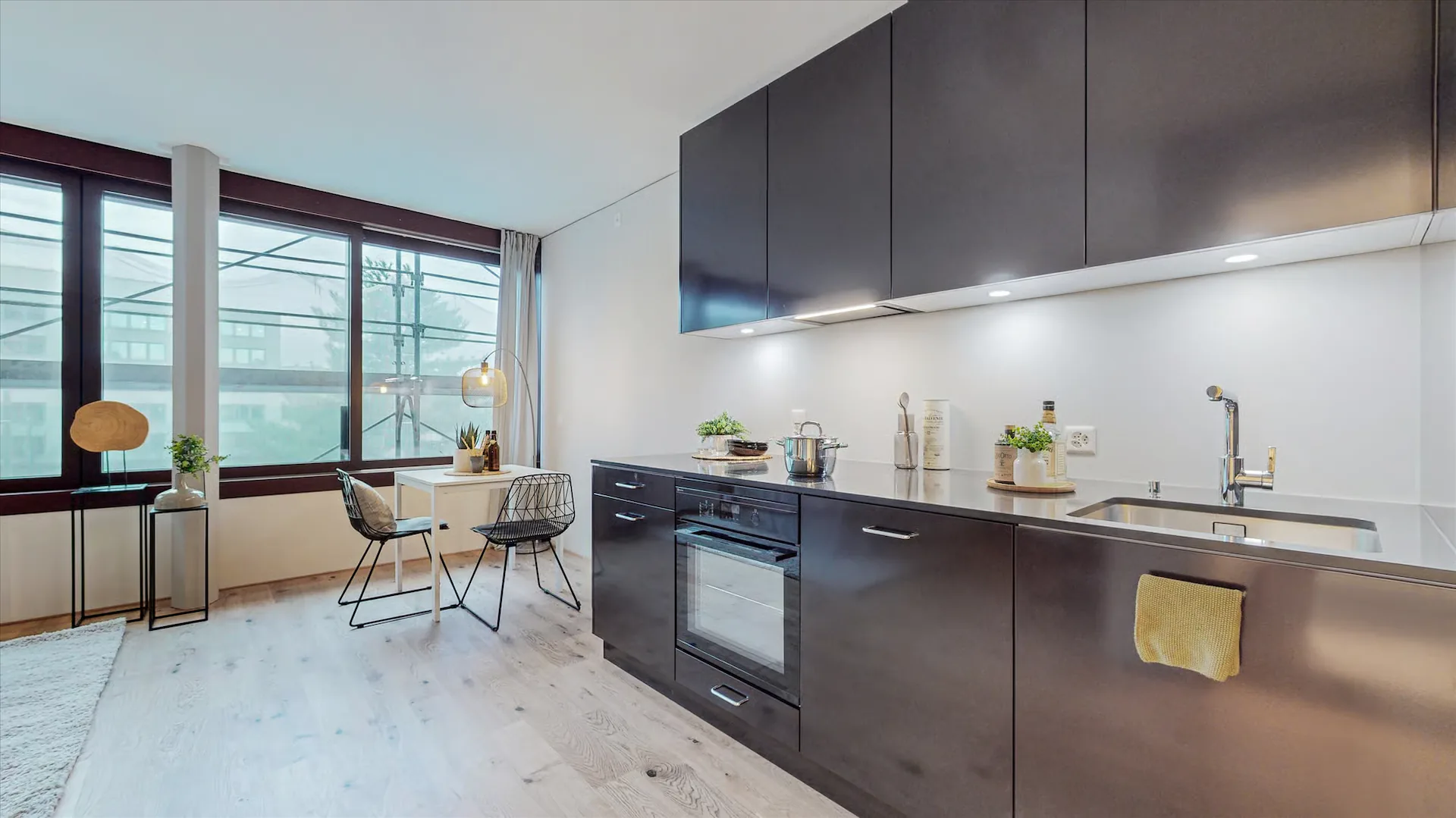 Appartement moderne dans le BOLLWERK Basel, vivre avec style et finitions de haute qualité