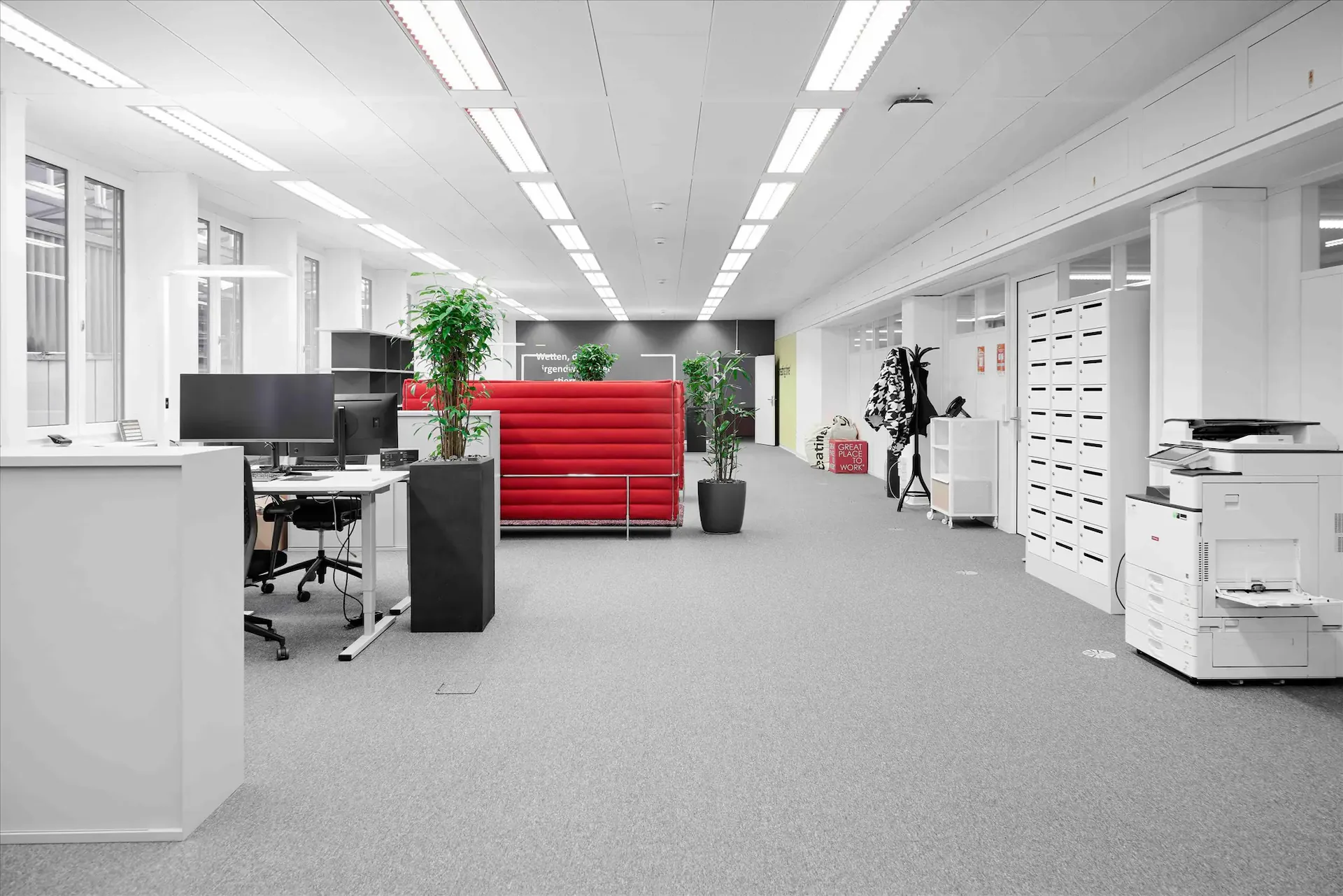 Bürofläche von 135 bis 1500 m2 ausgebaut - auf dem Riverside-Areal Zuchwil
