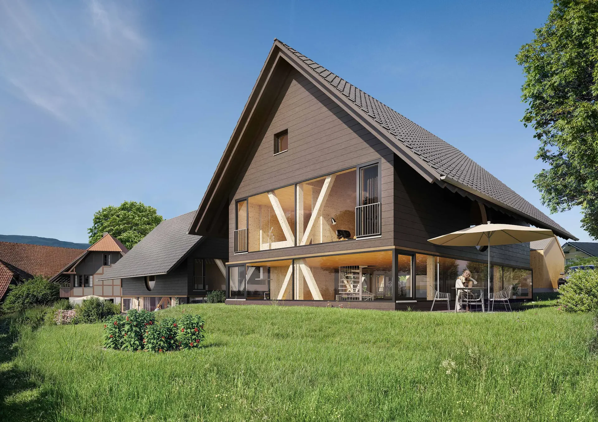 NEW CONSTRUCTION PROJECT “FLAMMER DÖRFLI” IN OBERWIL NEAR BÜREN