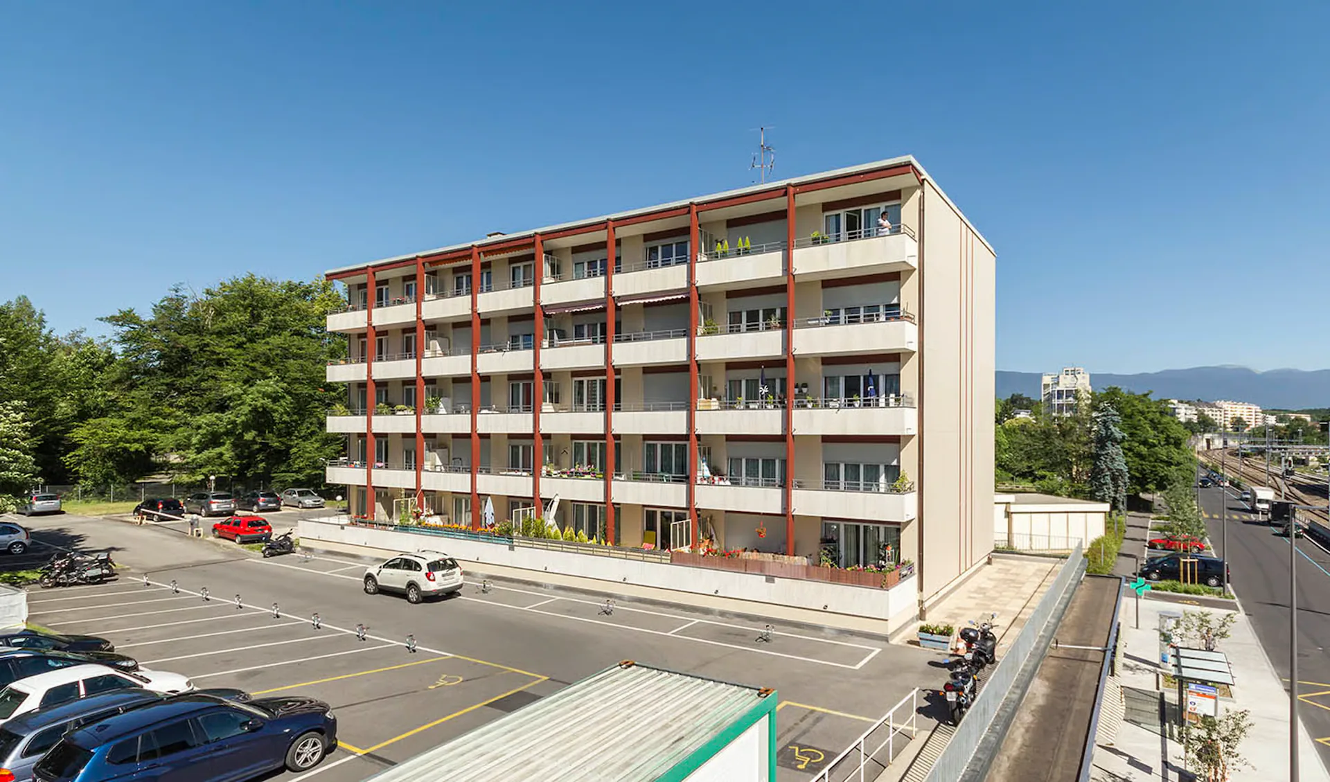 Versoix - Innenparkplatz