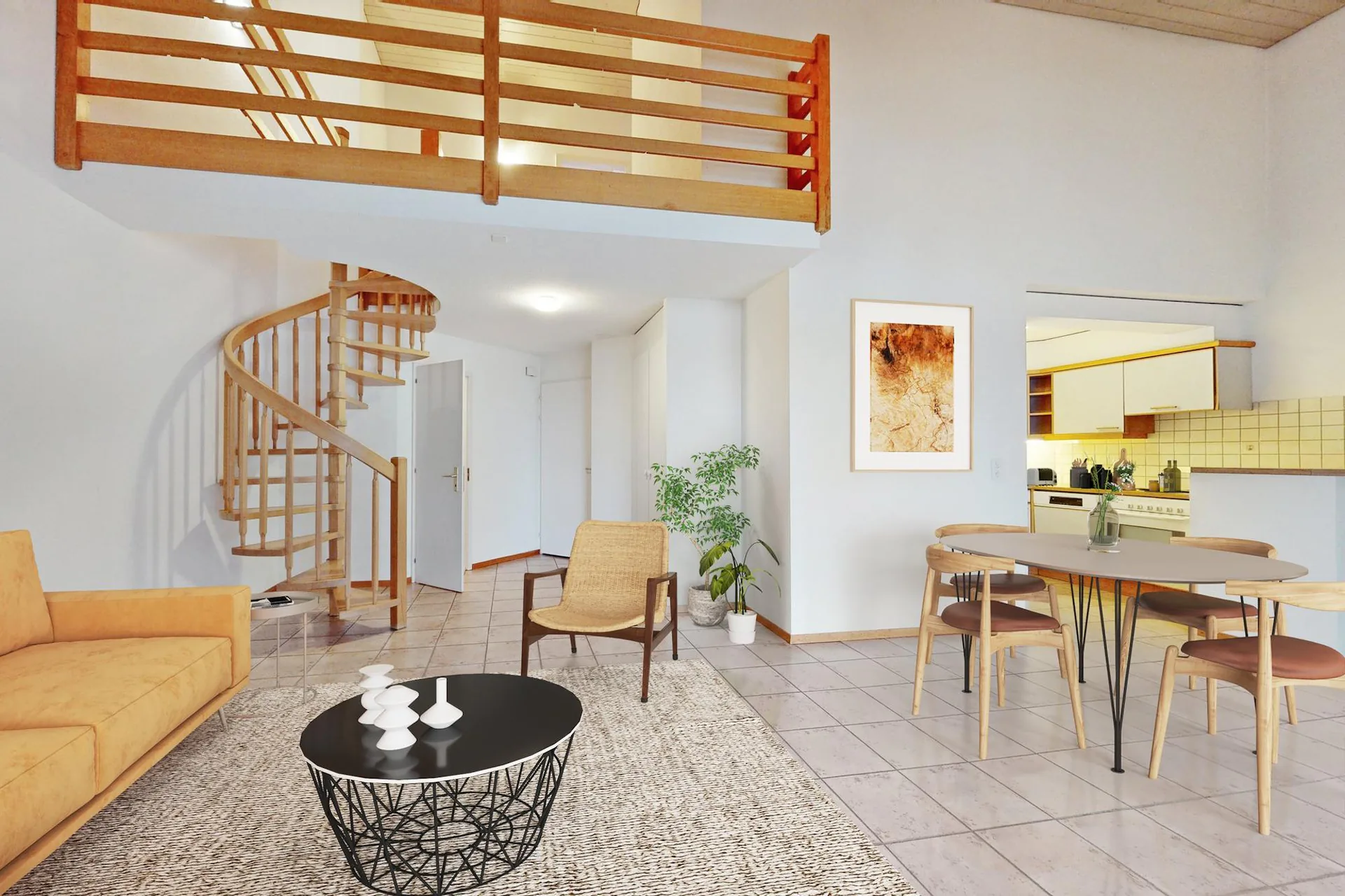 Beautiful duplex in the heart of Echallens!