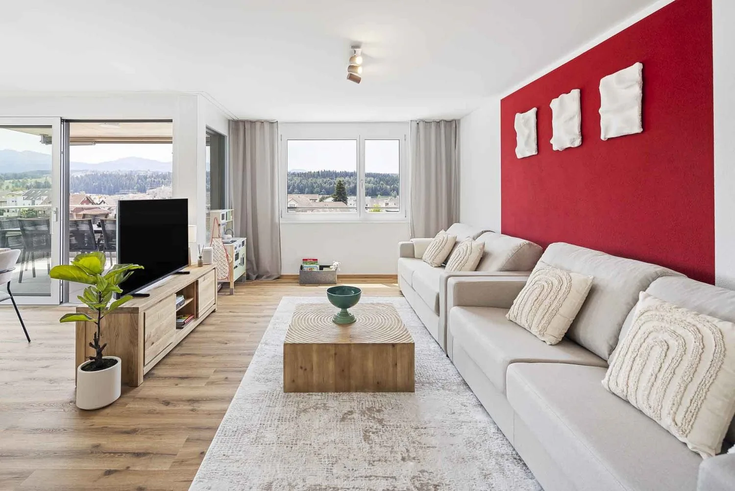 3½ ZI-WOHNUNG IN RUSWIL (LU), MÖBLIERT, TEMPORÄR