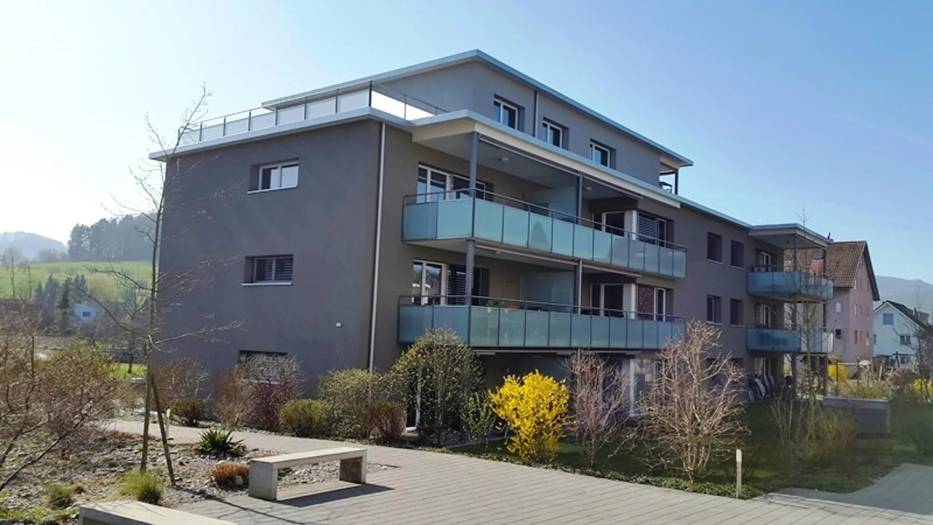 Appartement moderne 3.5 pièces dans un cadre idyllique