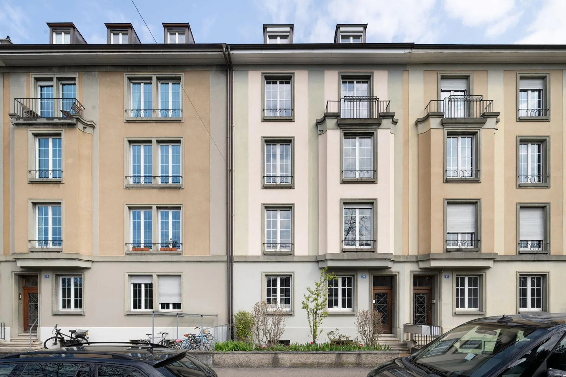 Appartement mansardé rénové avec charme dans la maison Baumgartner