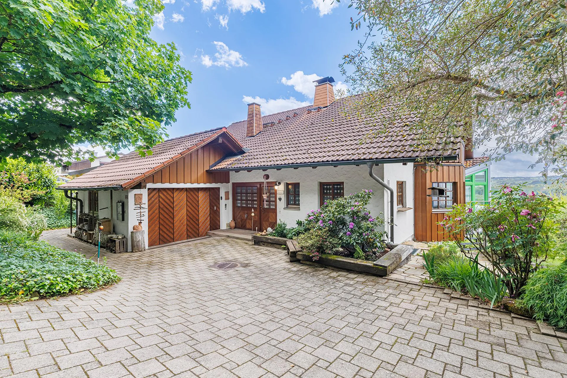 Idylle de maison de campagne avec vue panoramique et appartement indépendant
