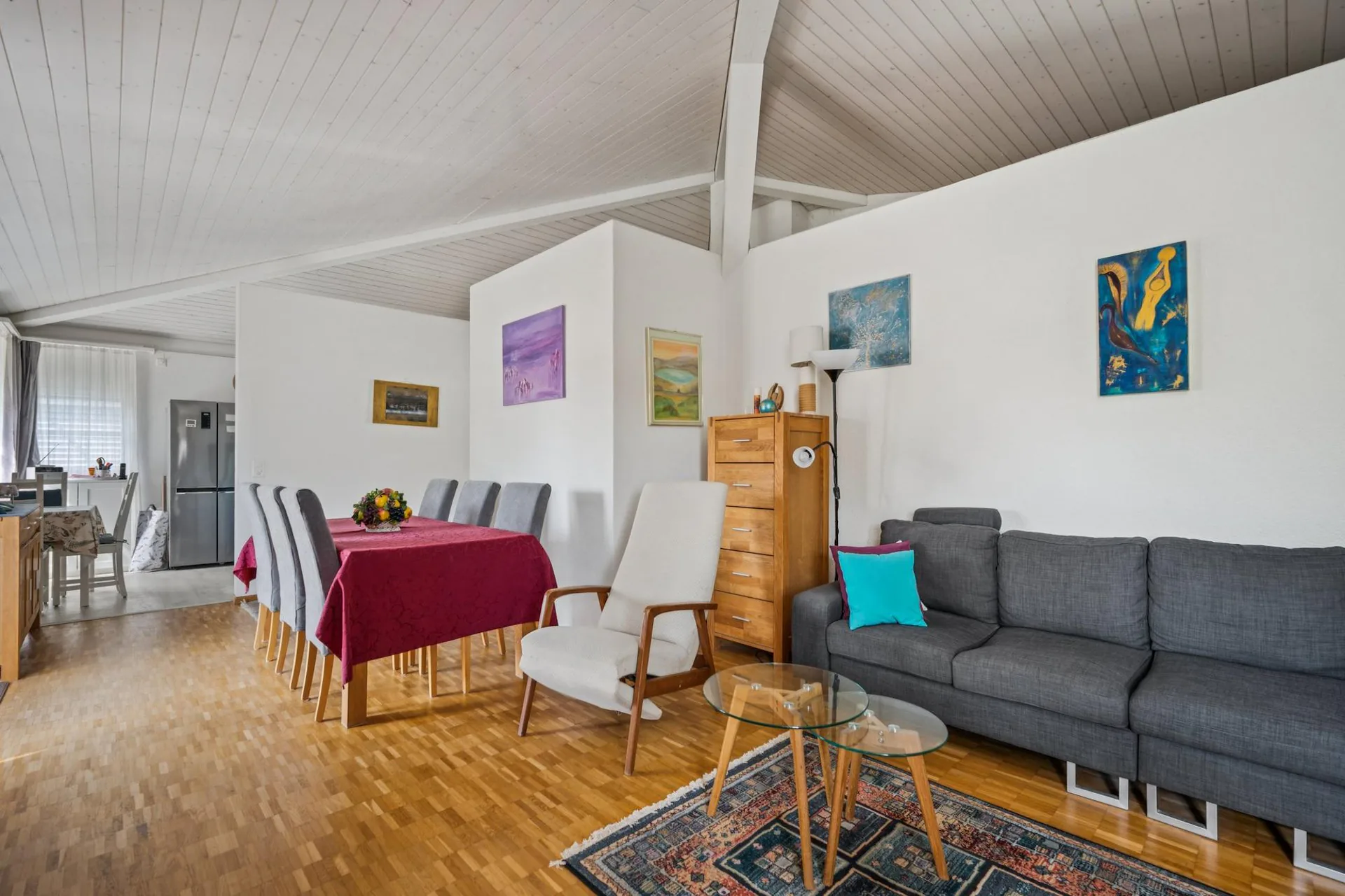 Vivre sous le toit - confortable, lumineux et ensoleillé
