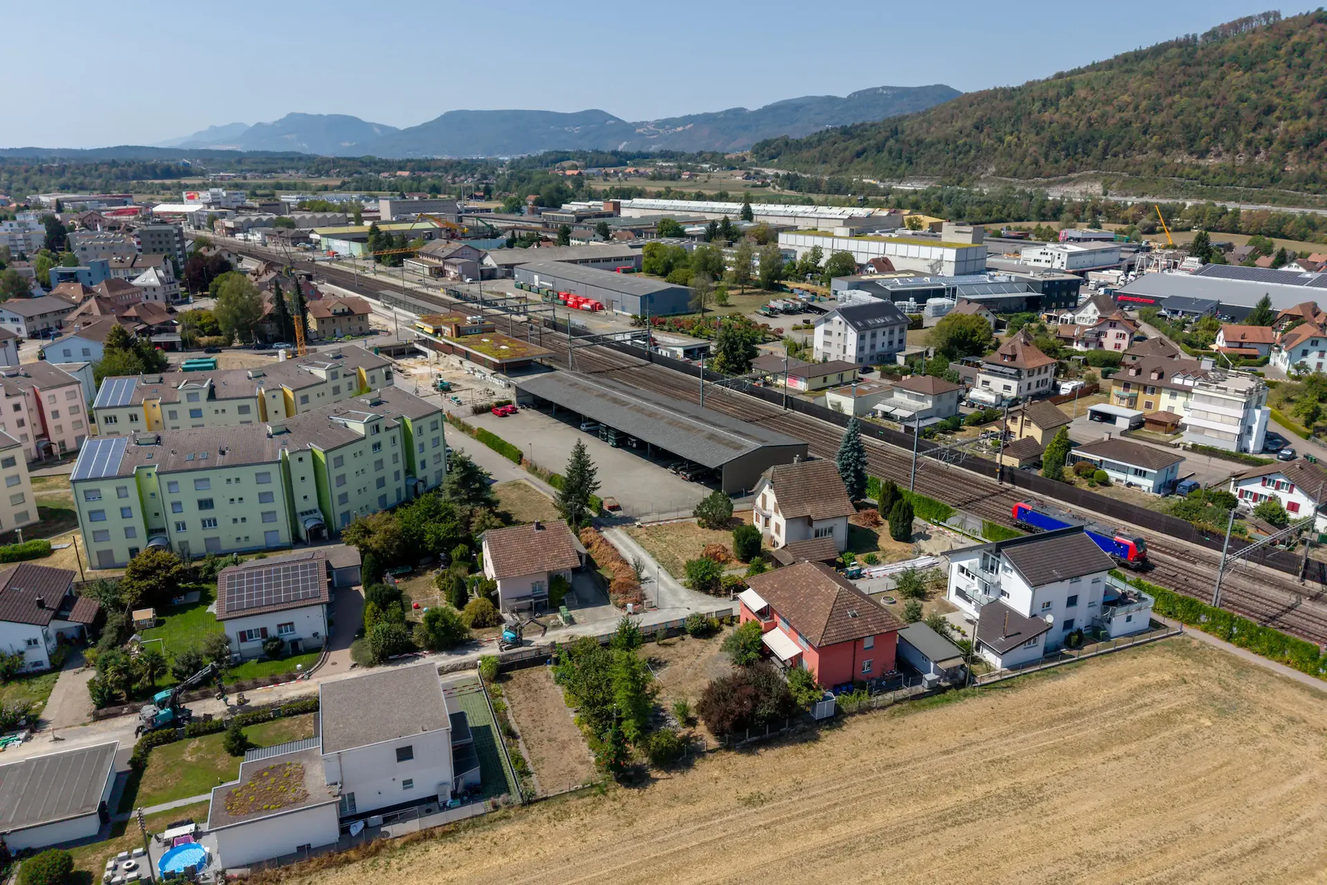 Attraktives Bauland an begehrter Lage direkt beim Bahnhof