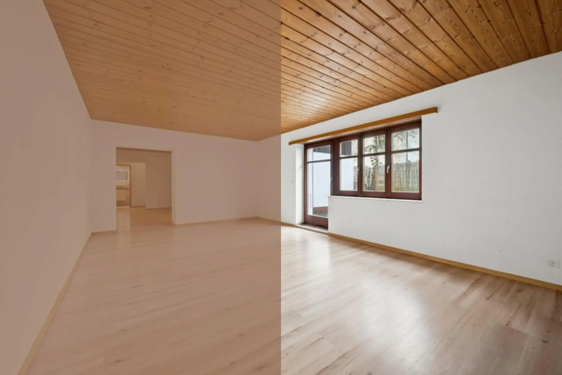 Gemütliche Gartenwohnung mit Cheminée und privater Terrasse