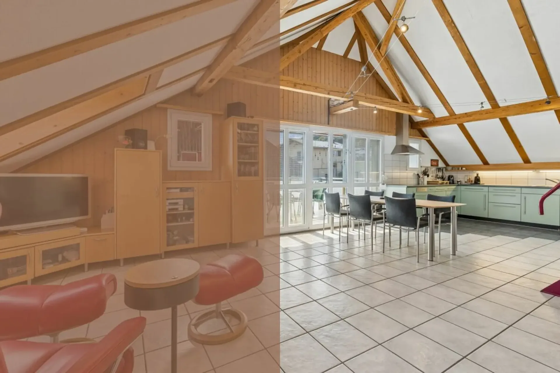 Charming 5.5-room maisonette apartment in Meikirch