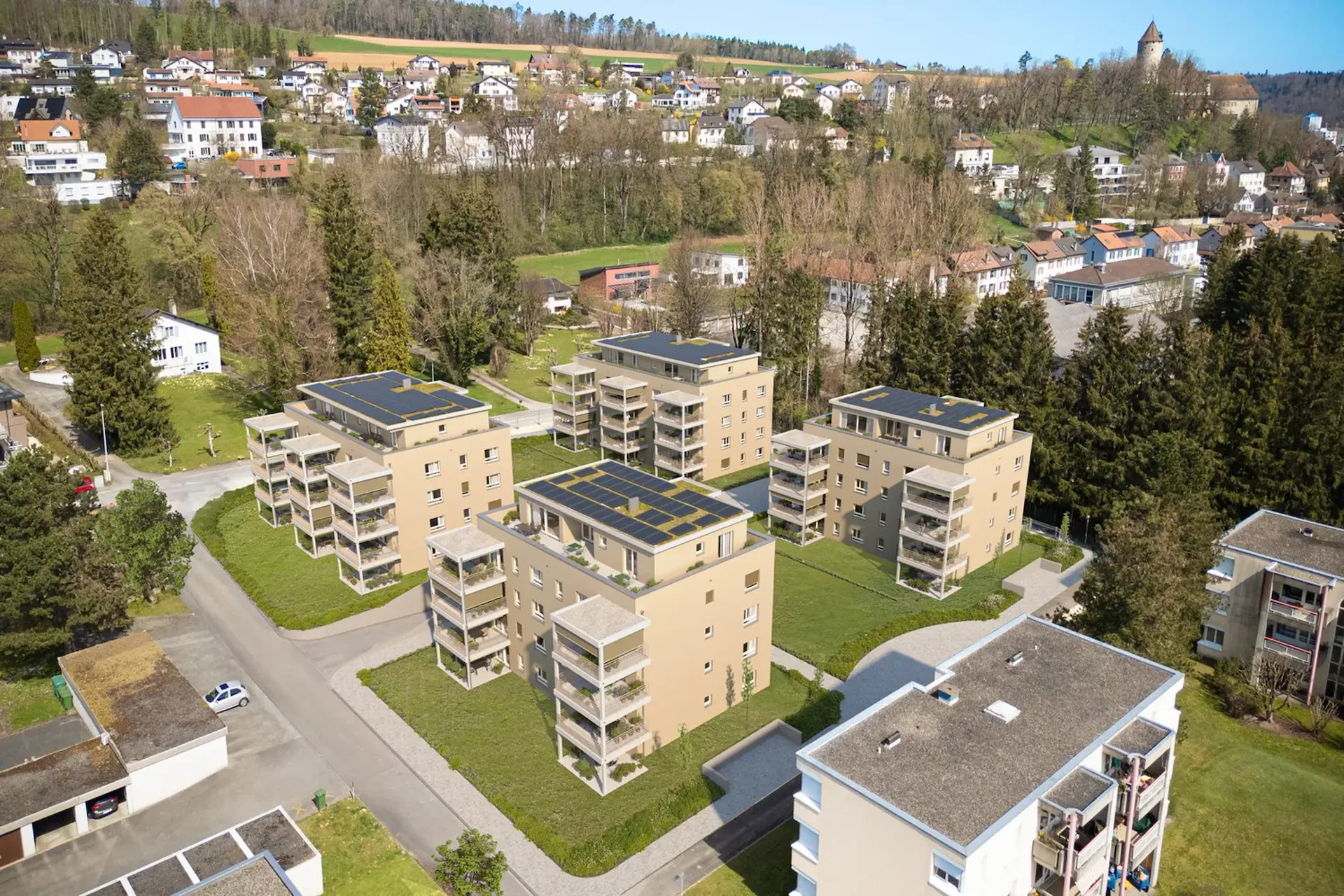 Magnificent 3.5-room apartment in a modern complex in Porrentruy