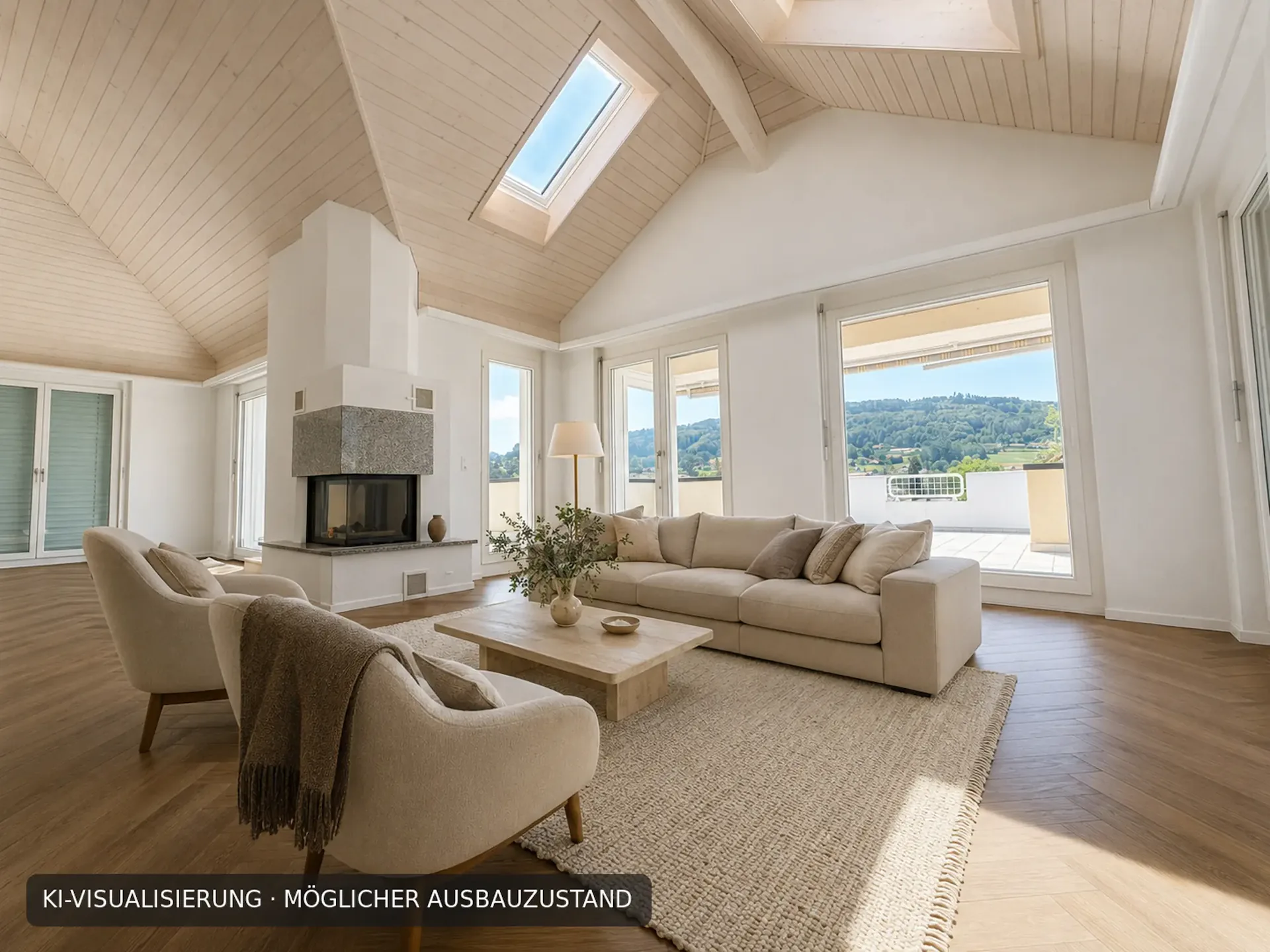 Appartamento unico di 6,5 locali con galleria e terrazza da sogno disponibile presto!
