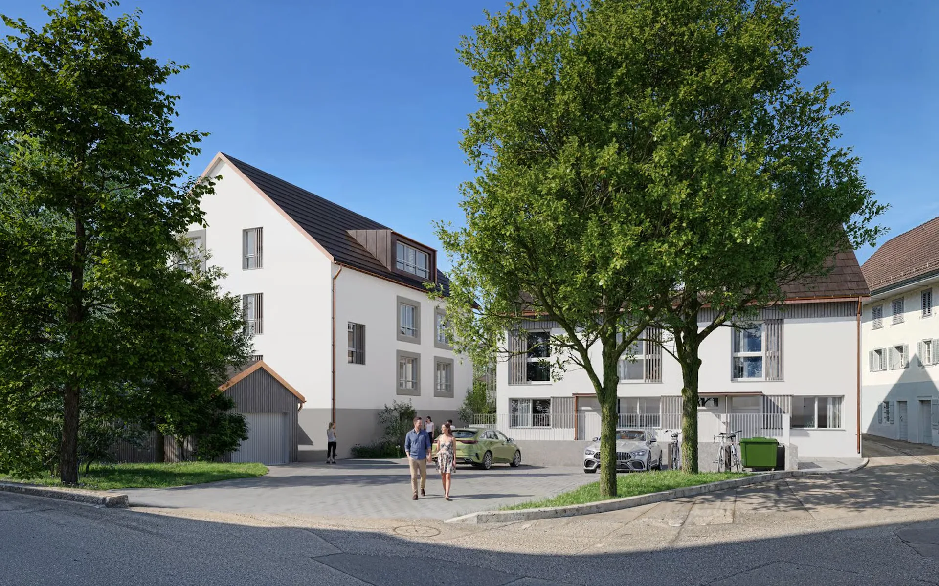 Centre du village Knonau - Projet de construction neuve