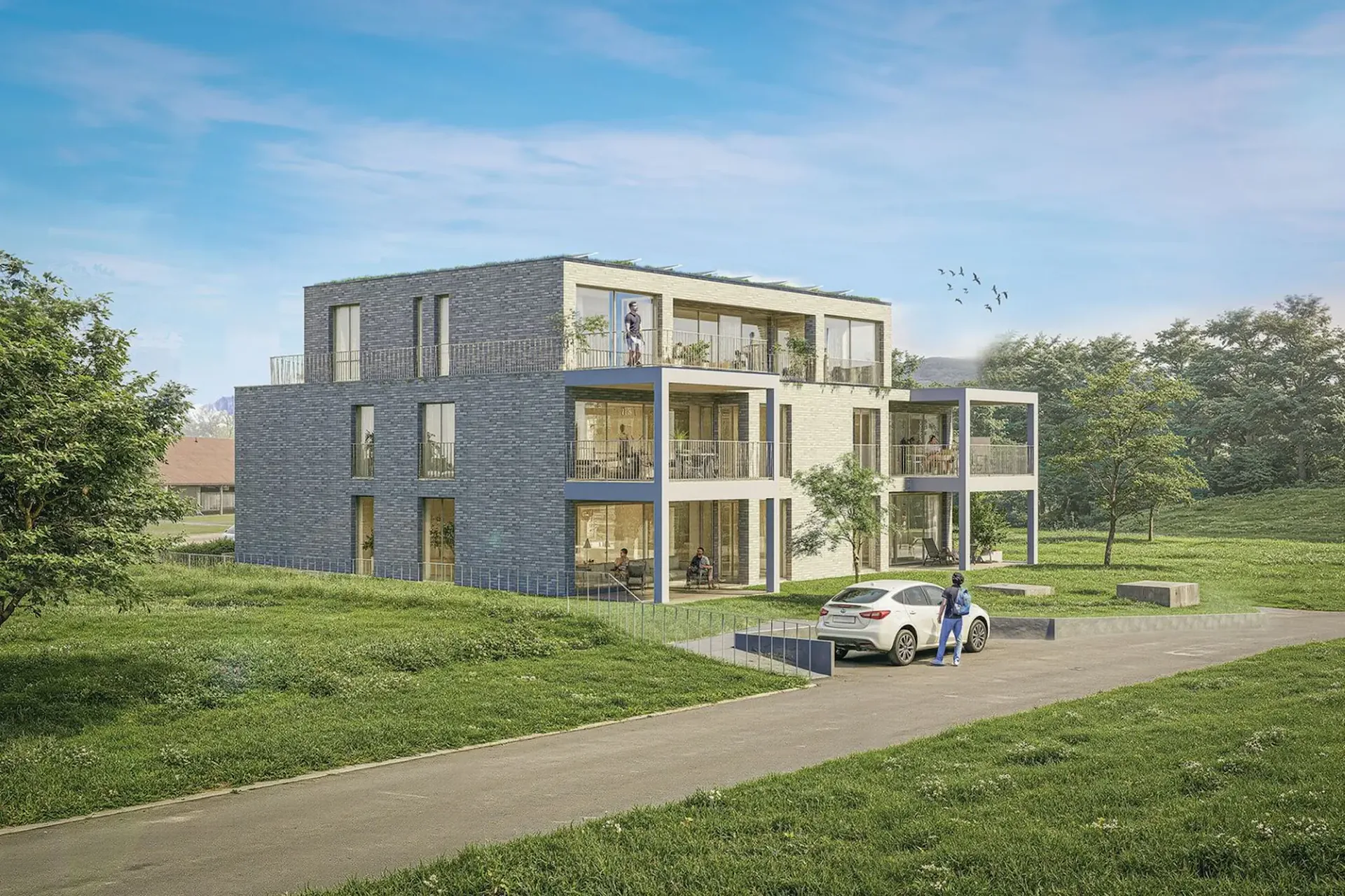 Exclusive 4.5 rooms - Living where others vacation