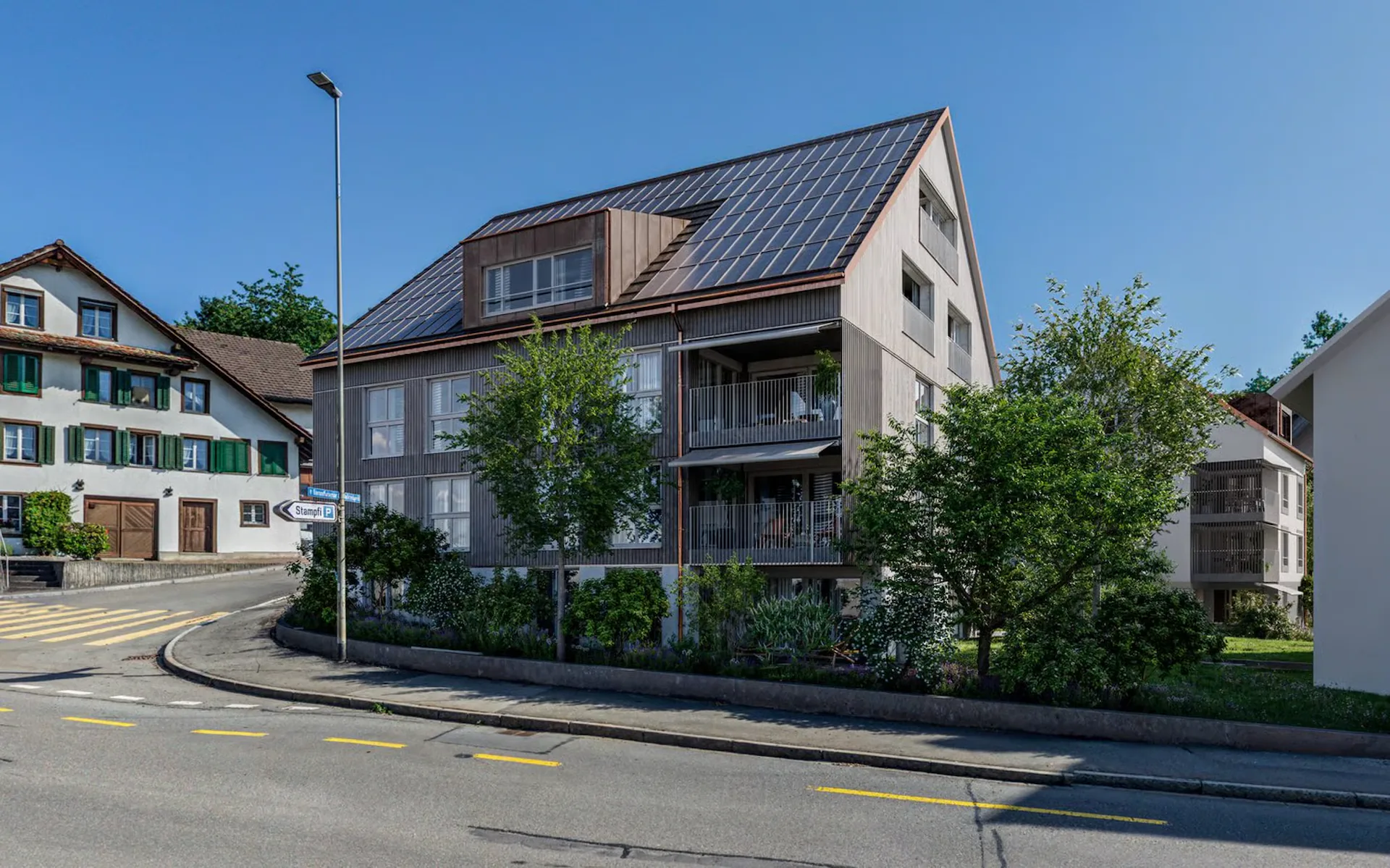 Centre du village Knonau - Projet de construction neuve