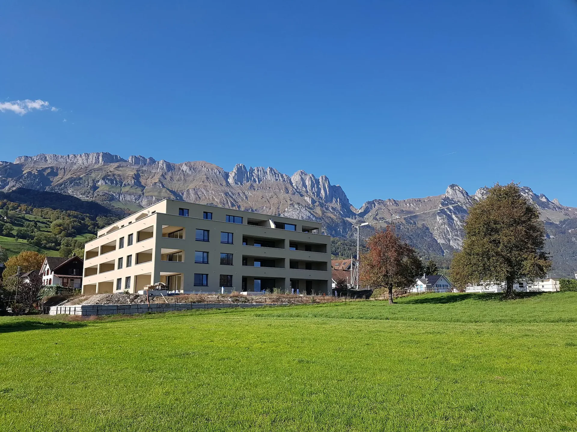 2.5 room apartment in Gams