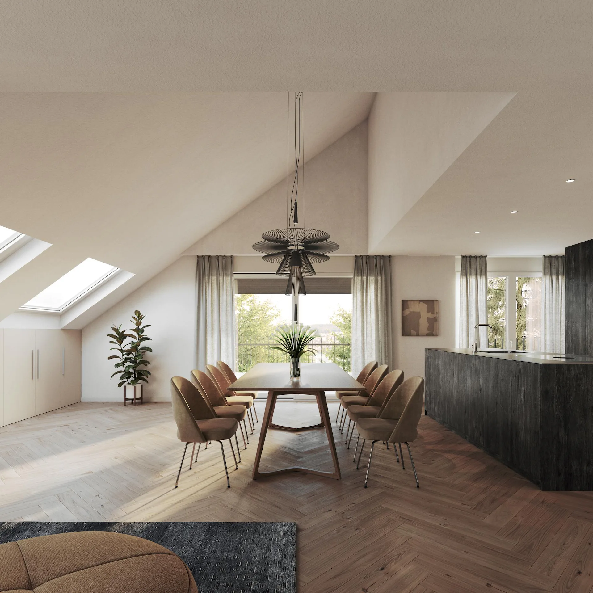 EQUINOX76 - Maisonetta appartamento in duplex in posizione privilegiata su una pendice