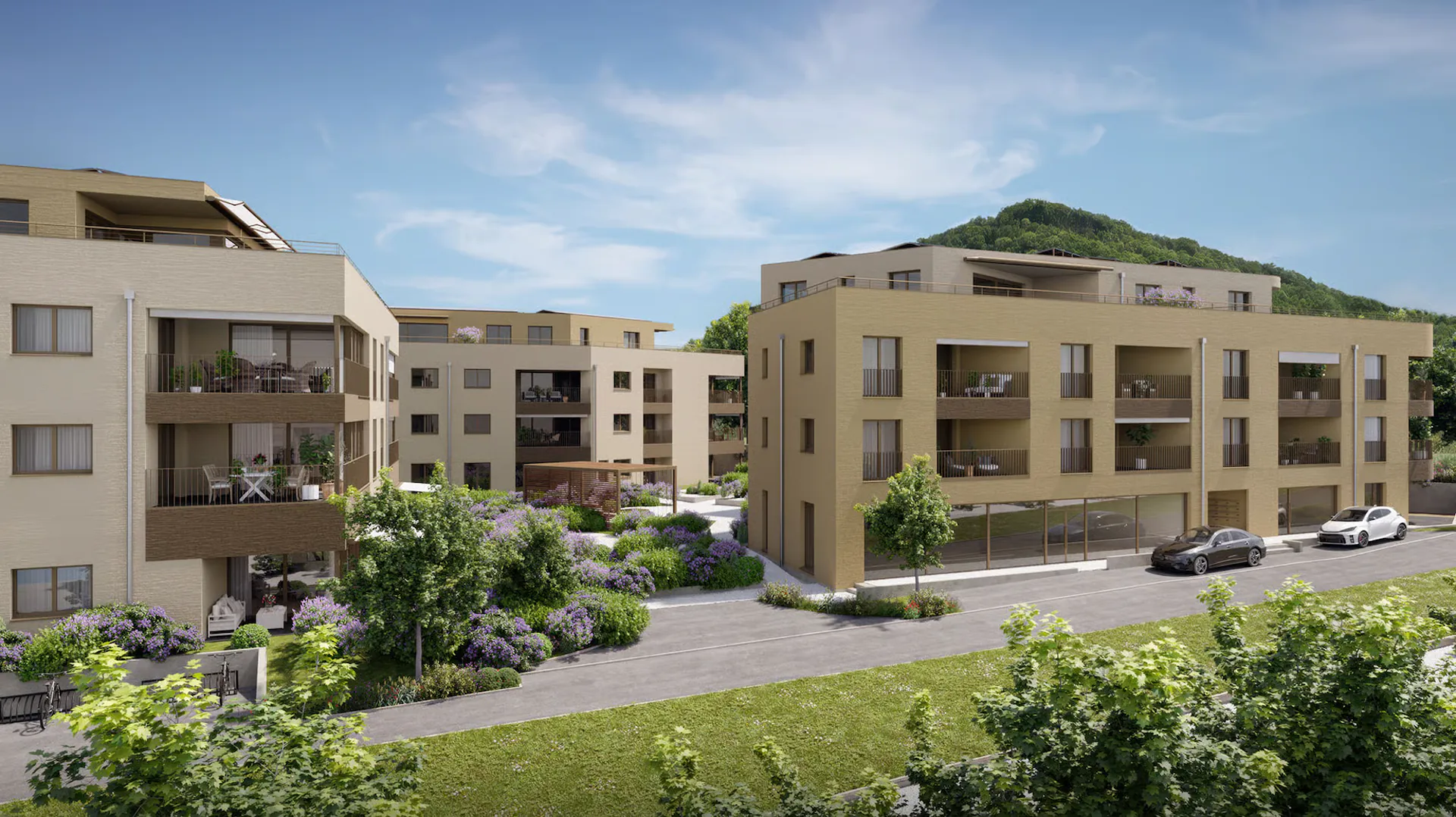 Vivere e lavorare uniti - Parco residenziale Längg