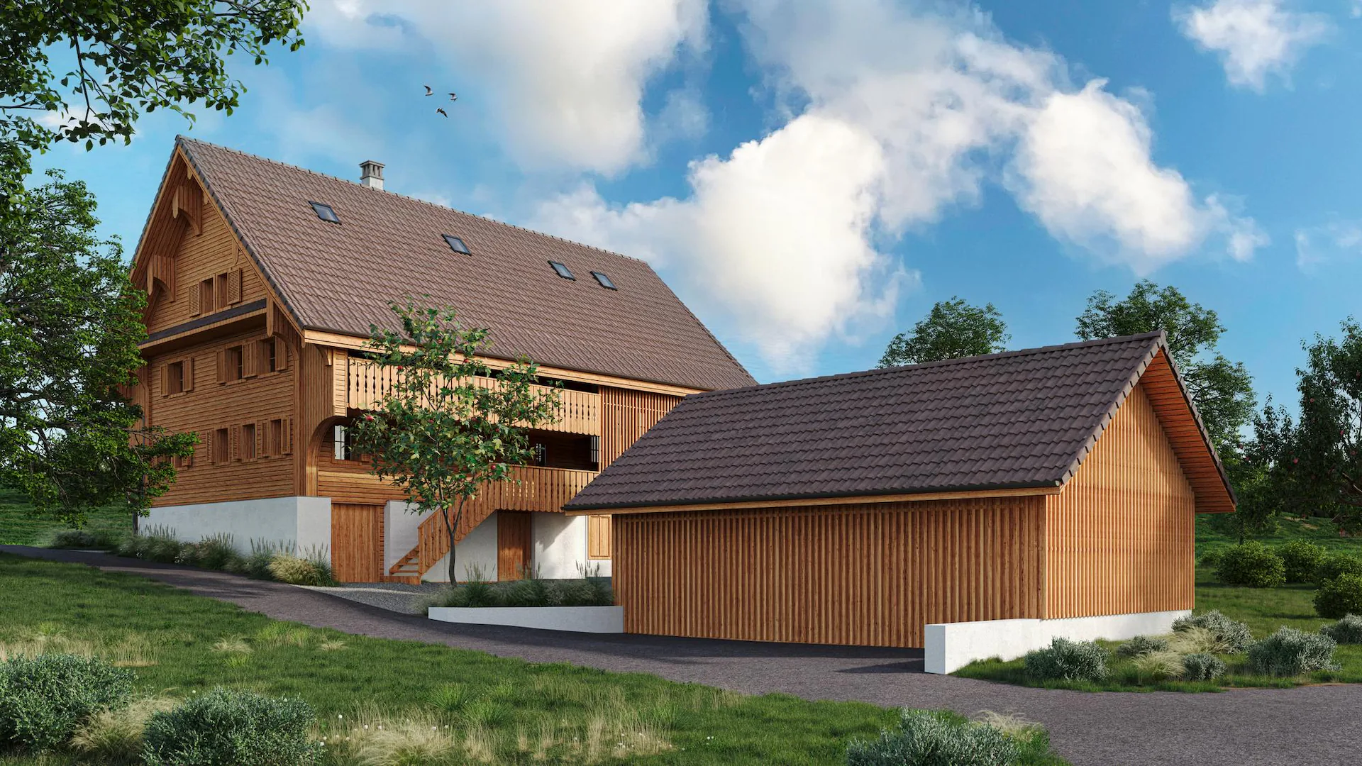 Einfamilienhaus an privilegierter Lage mit bewilligtem Umbauprojekt
