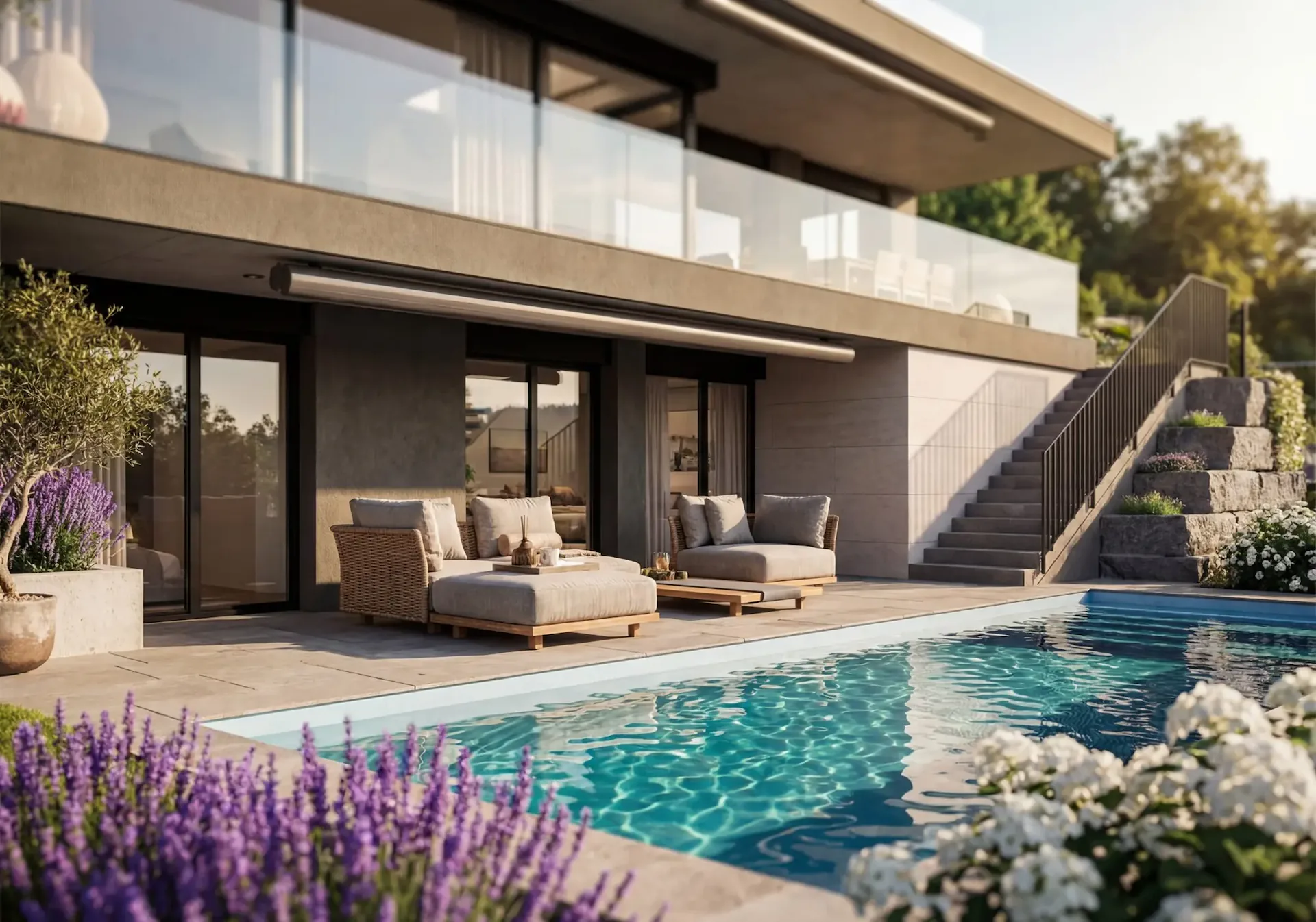 AQUA: Esclusiva casa unifamiliare con piscina