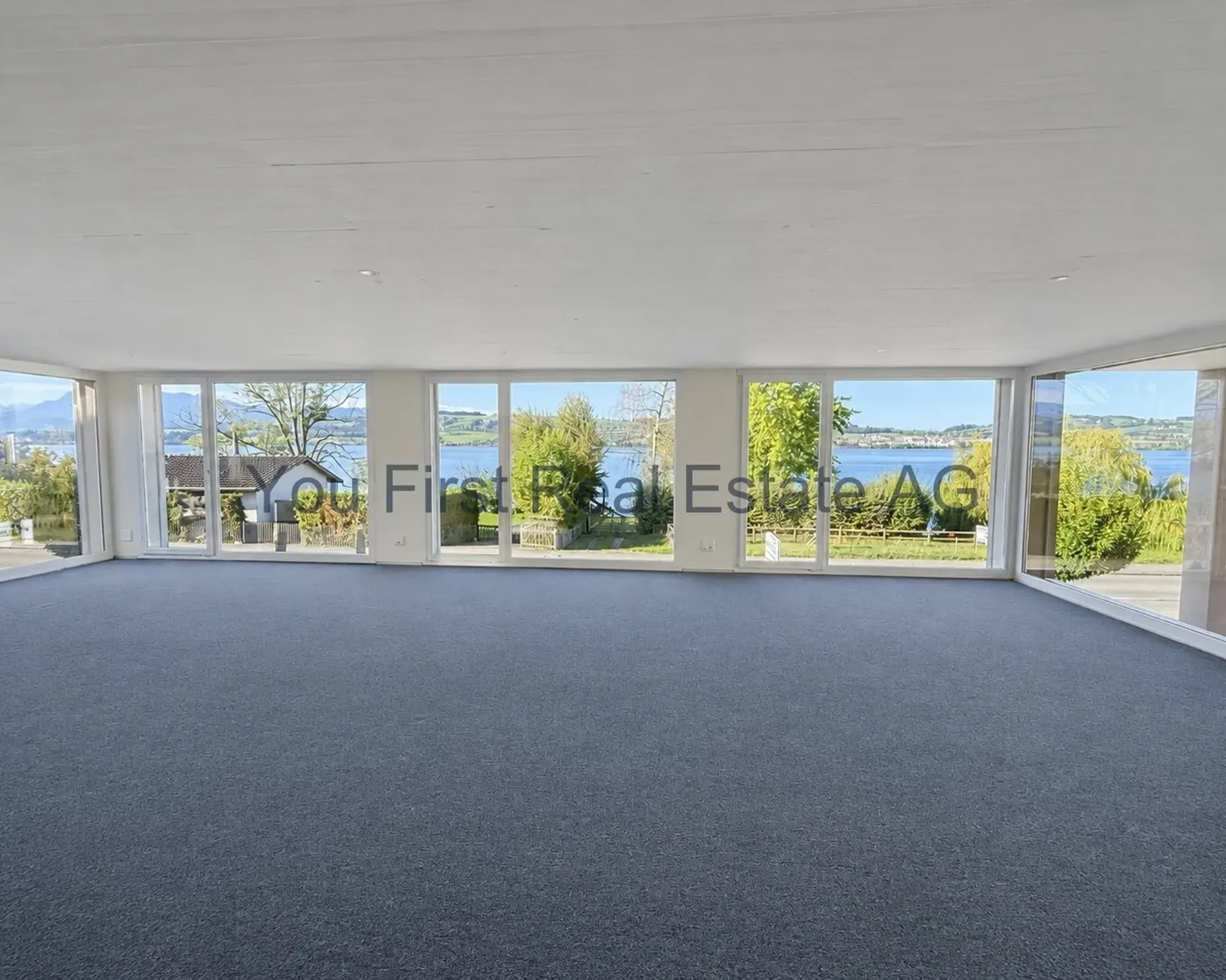 Office, practice, and business space with 180-degree lake view