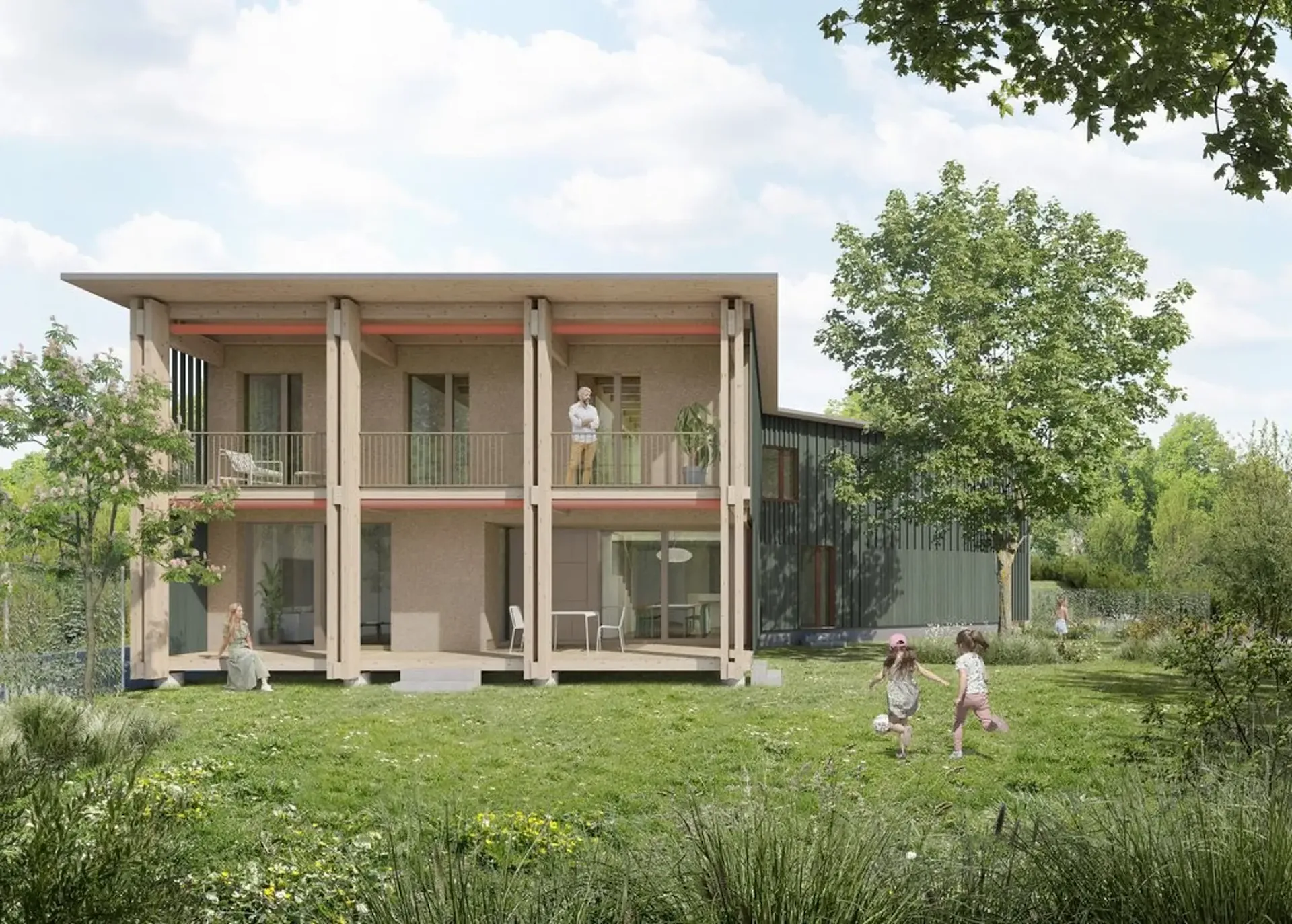 Magnifique maison contiguë neuve de 4.5 pièces