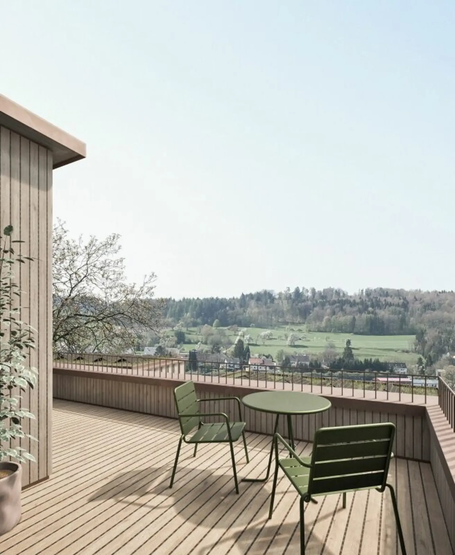 Wohnen mit Weitsicht - oberstes Haus, jedoch mit Lift erreichbar