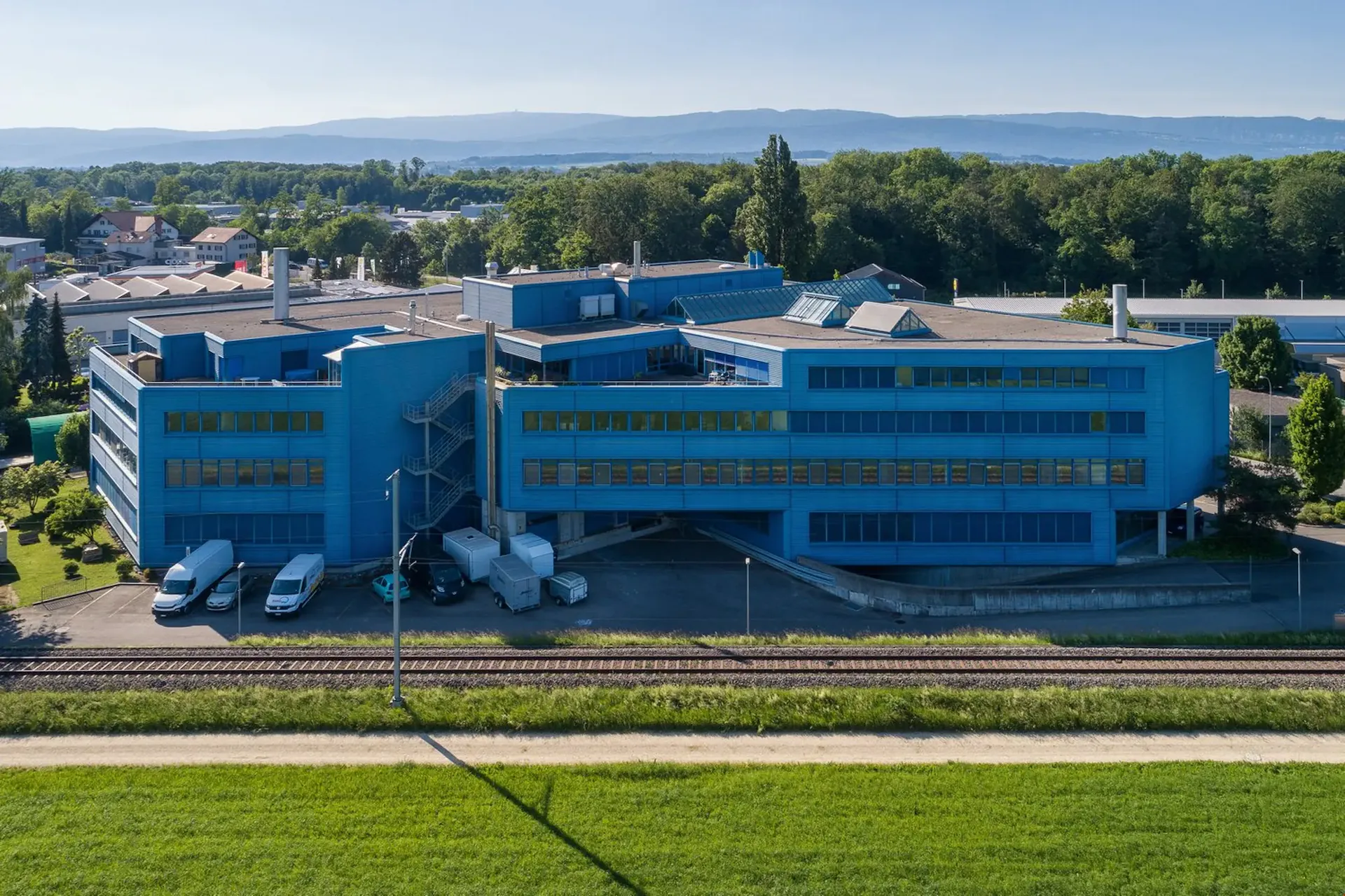 Lagerraum 561m2 im 2.UG in der Bluebox-Aarberg mit professioneller Infrastruktur