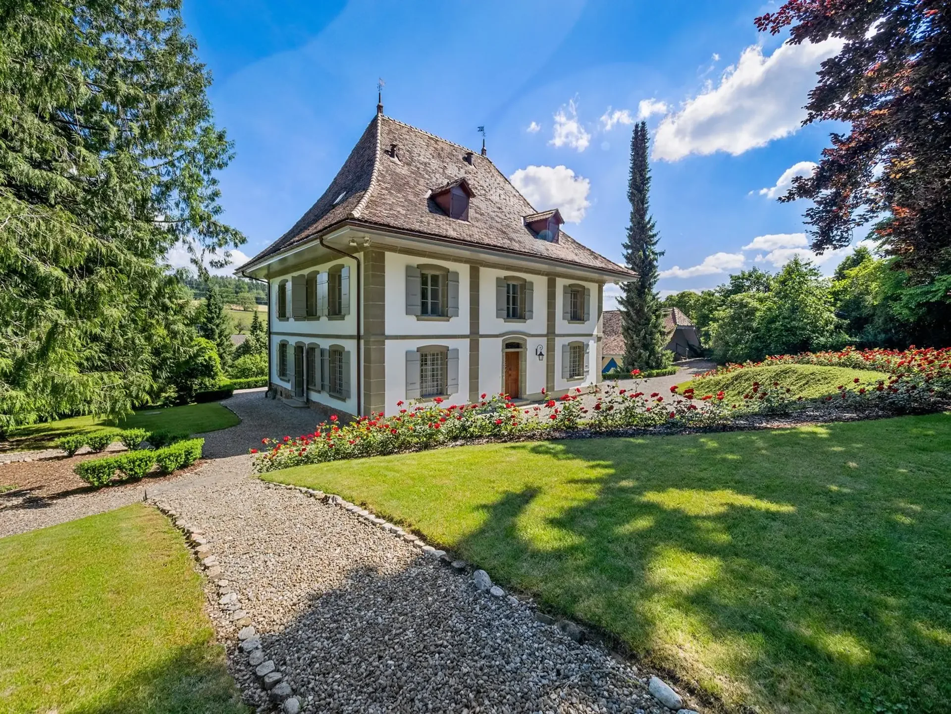 Zu Vermieten Ausnahme-Schloss in Corminboeuf