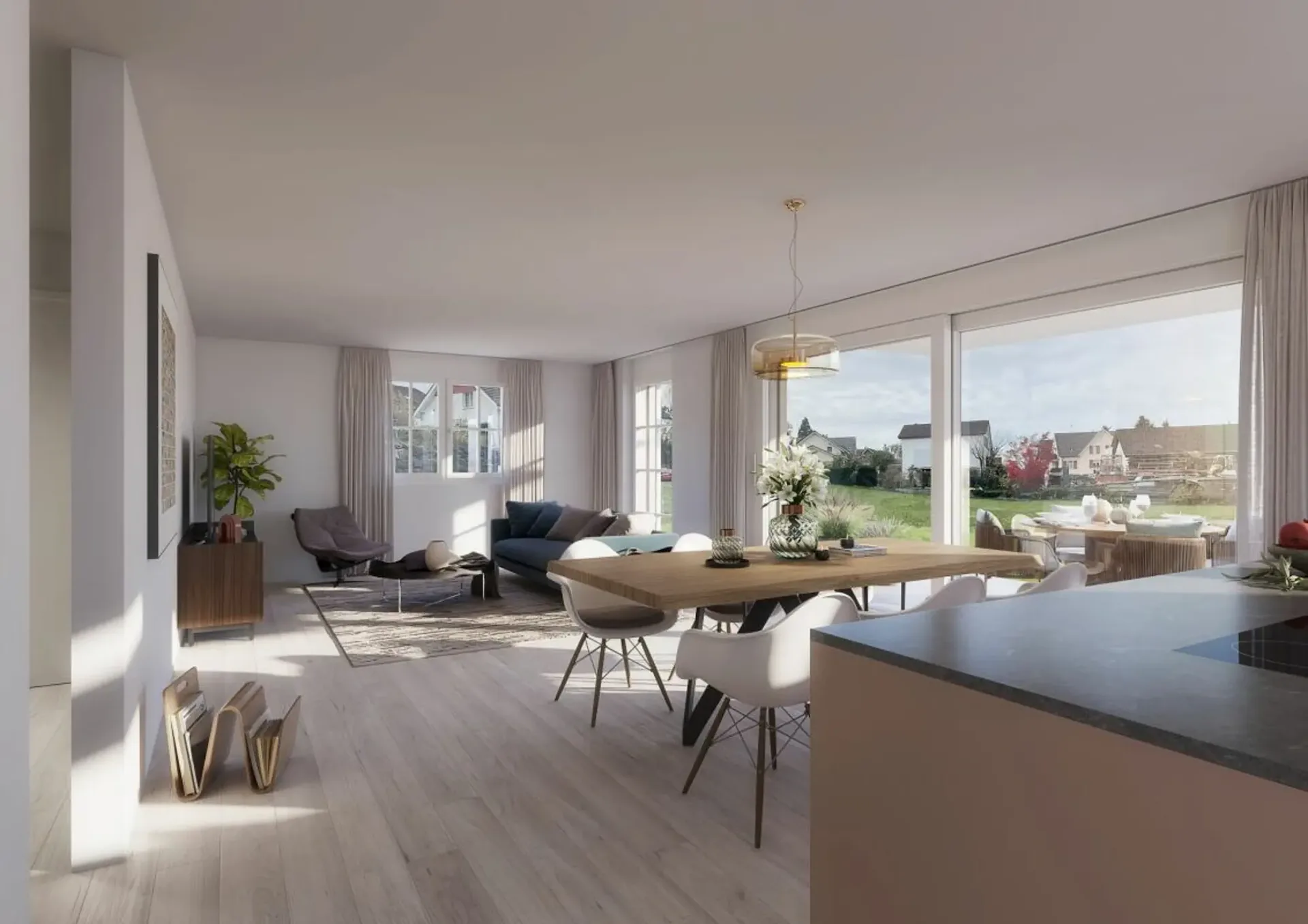 Ihr neues Zuhause im Grünen - Projekt Kleeblatt Pfyn