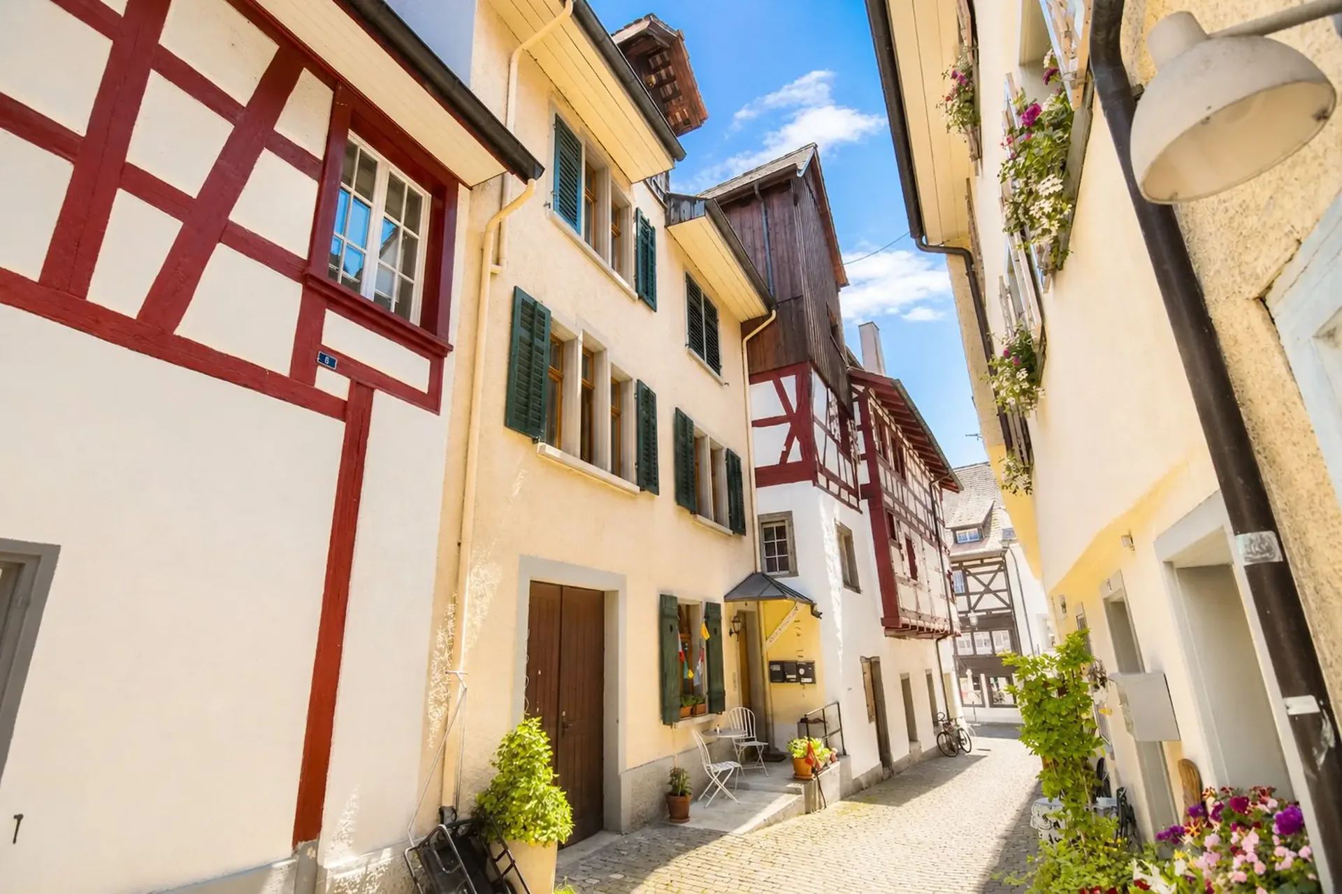 Incantevole appartamento di 3.5 locali in un edificio storico nel centro di Stein am Rhein