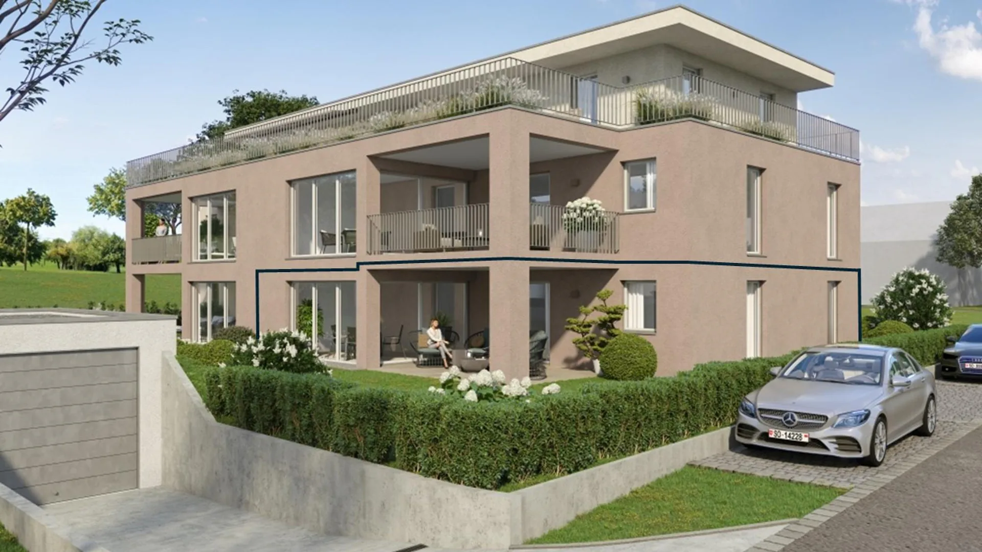 Luminoso, spazioso e moderno con un grande giardino privato / RISERVATO BS2
