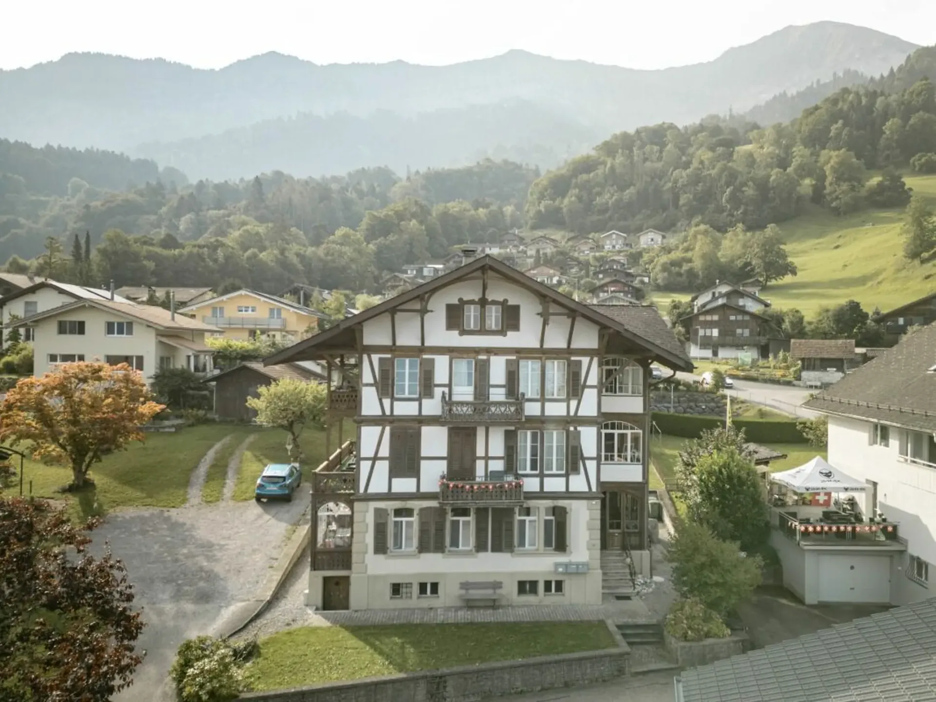 Appartement 3.5 pièces à Leissigen avec vue sur le lac de Thoune
