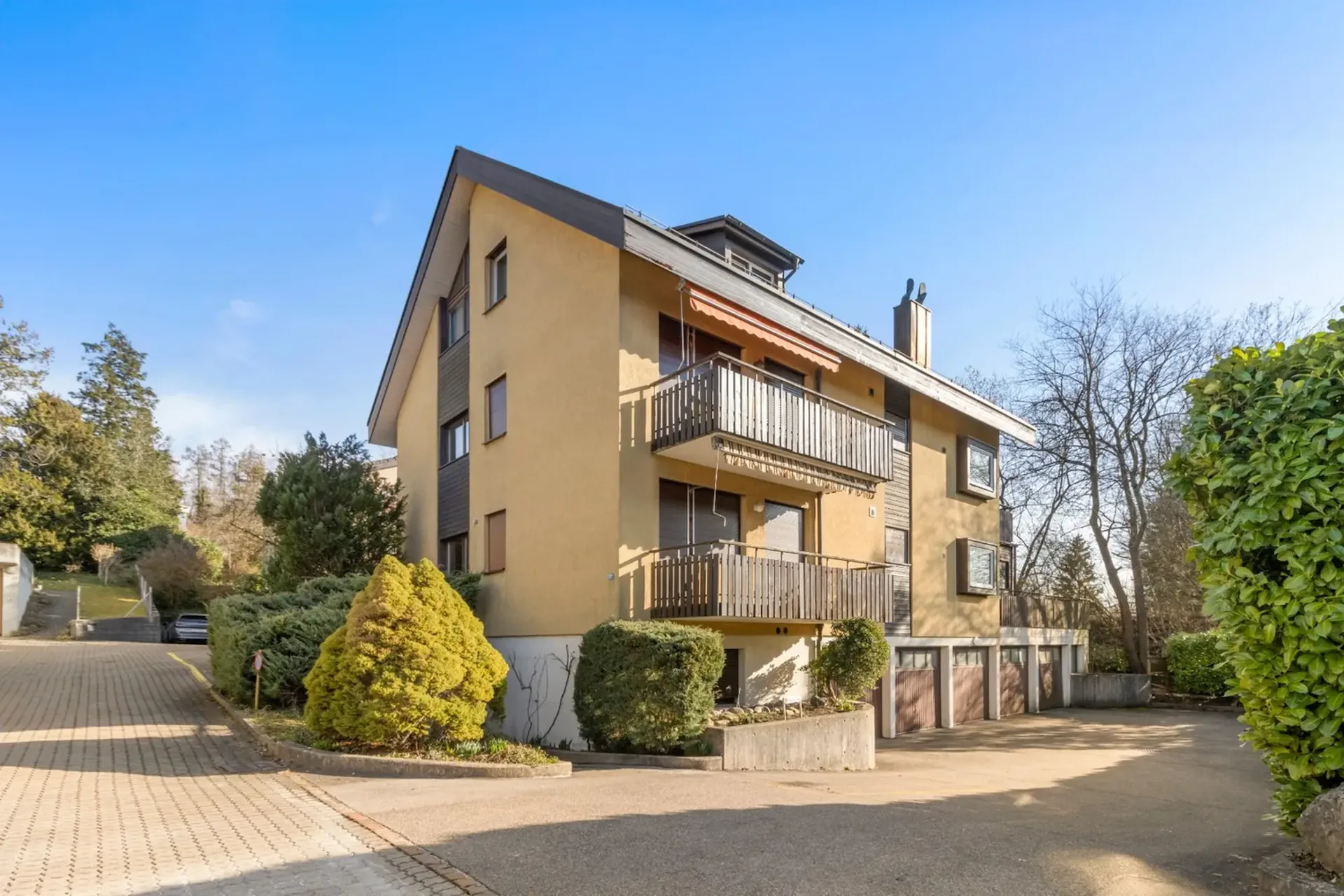 Appartement au rez-de-chaussée fraîchement rénové