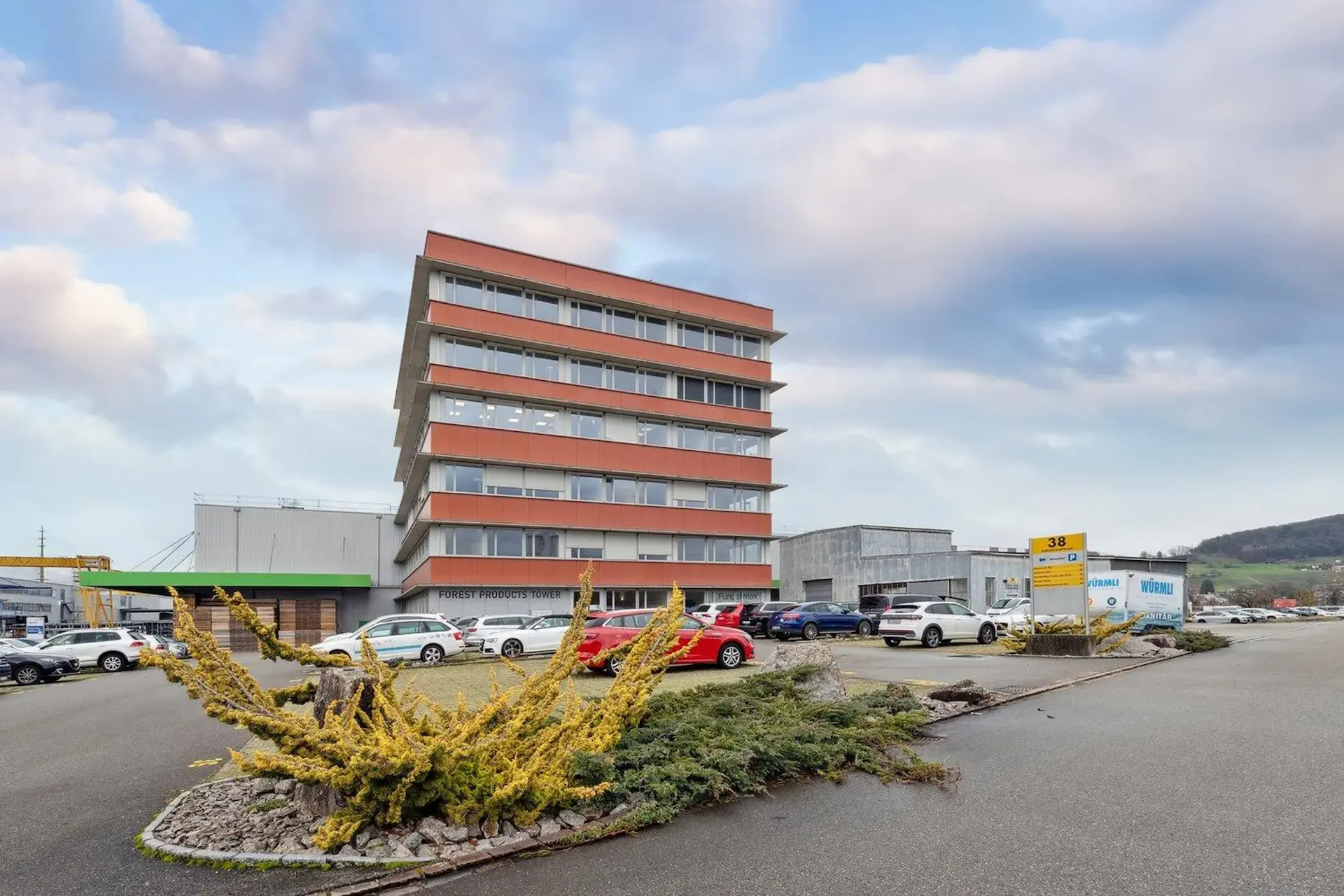 Helle Büroräume 20-494m² mit Aussicht