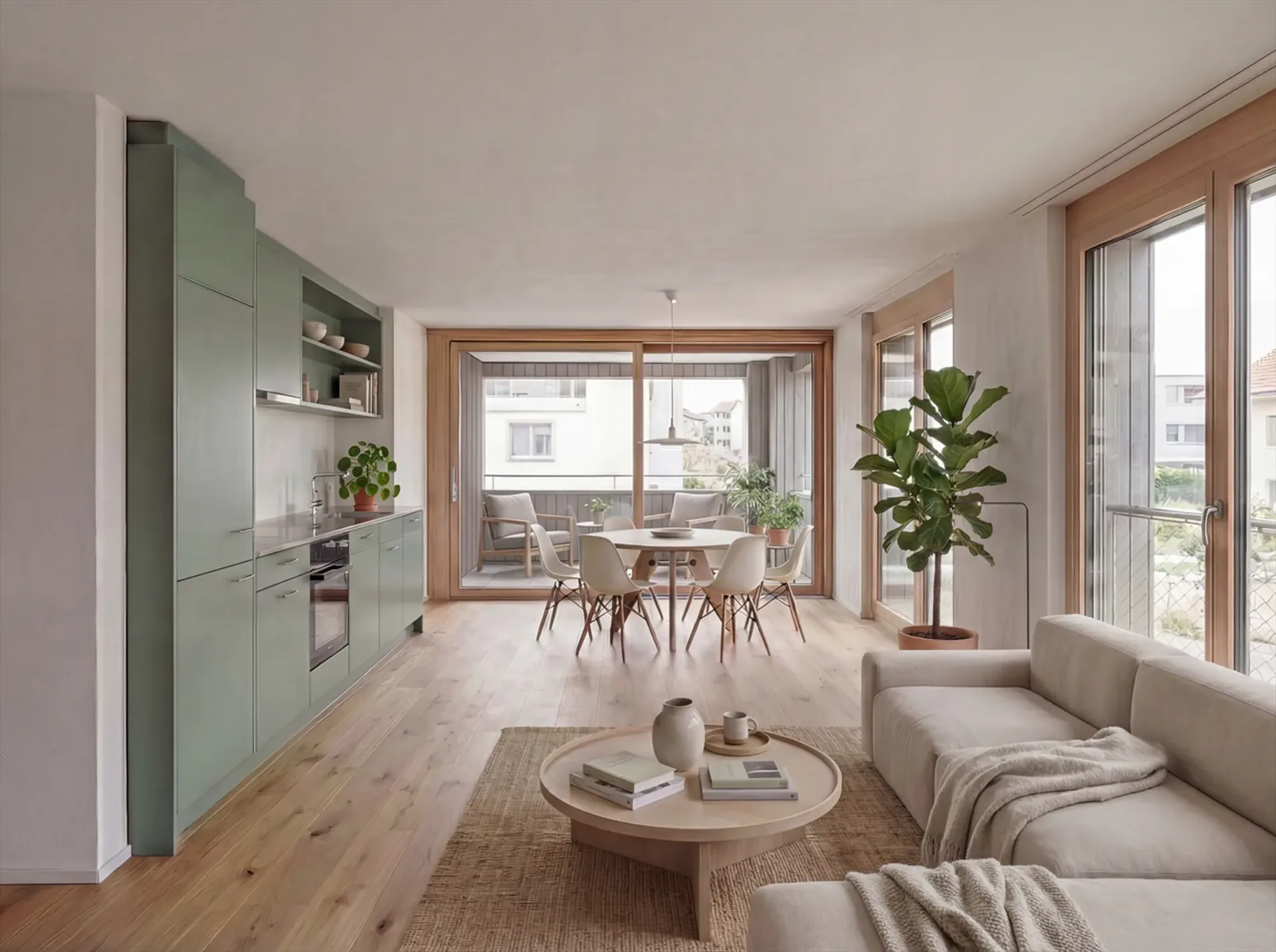 Nouvelle promotion de 9 logements de 3.5 et 4.5 pièces à vendre à Neyruz