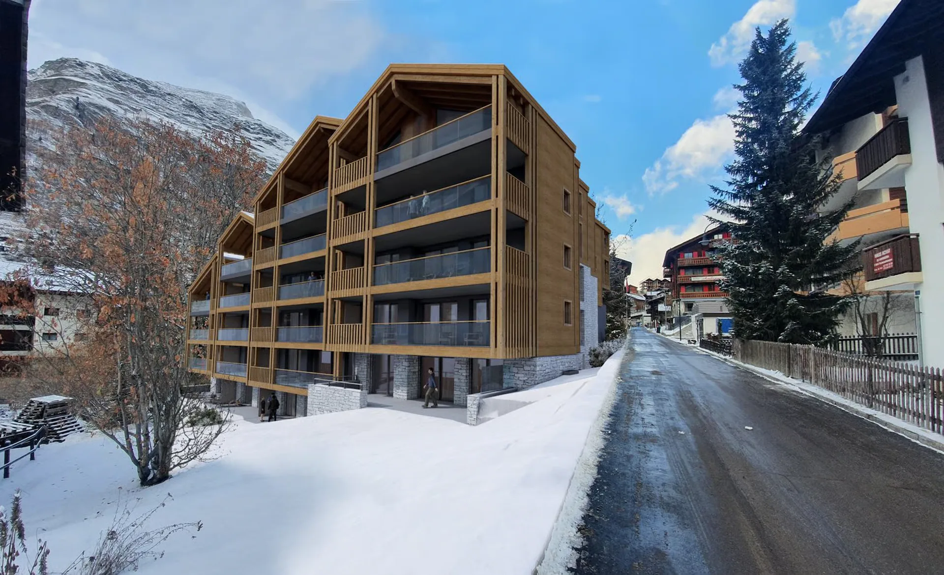 Modern 2.5-room apartment in a new building in the heart of Zermatt