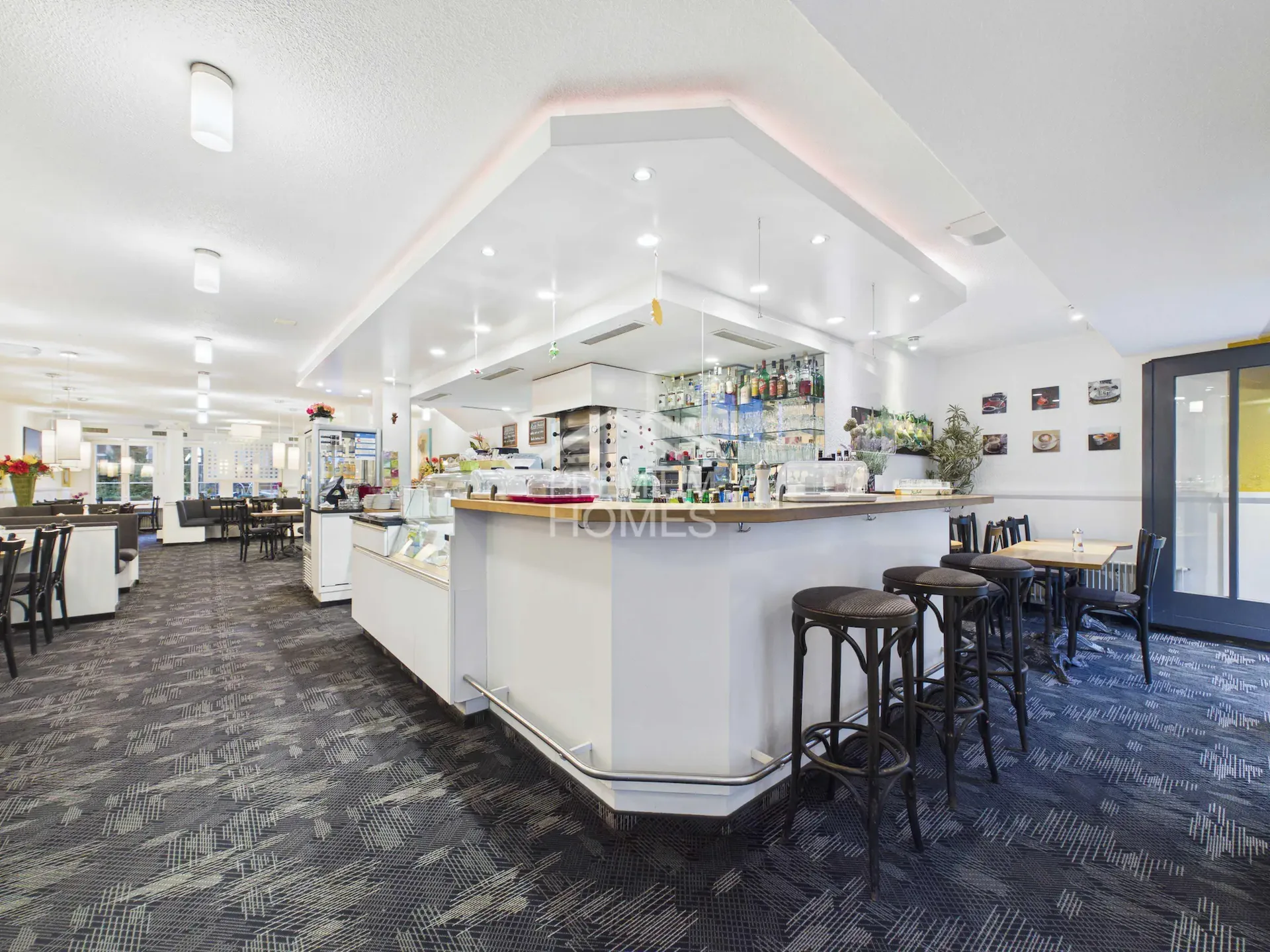 Caffè & Bistro elegante con un'atmosfera unica del centro storico