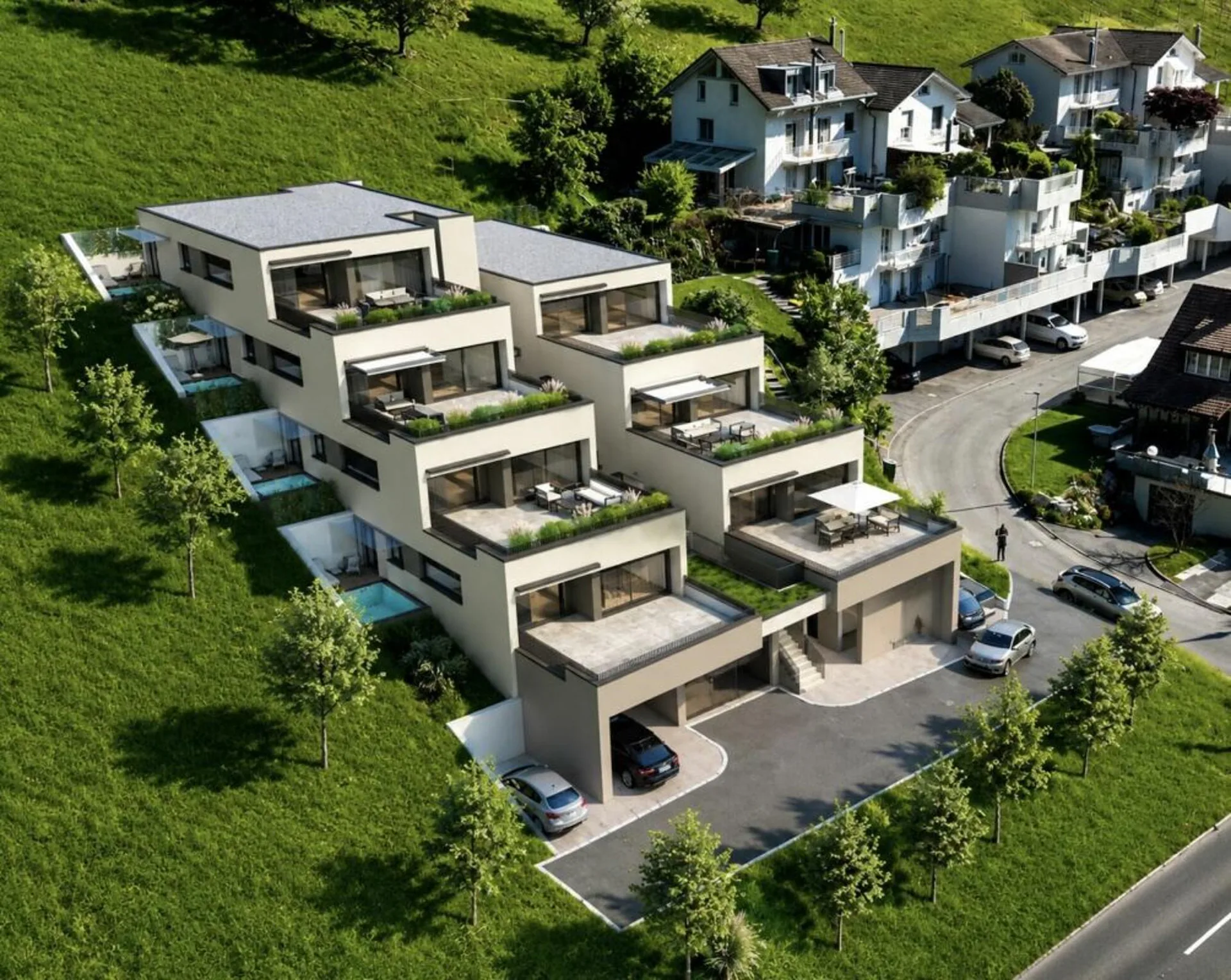 Nuova Costruzione!!! Case a terrazza 3 ½-locali
